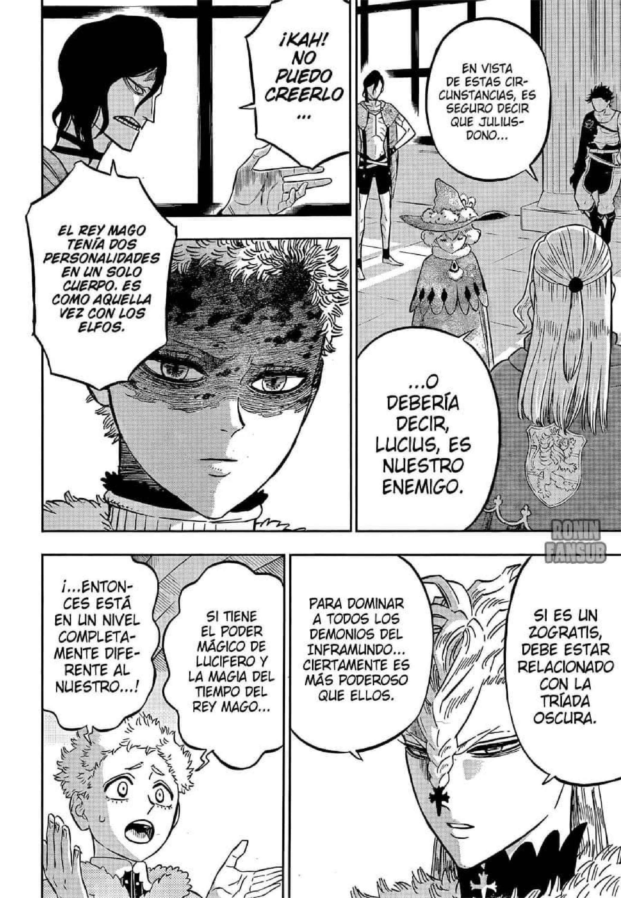 Read black Clover es Manga Online