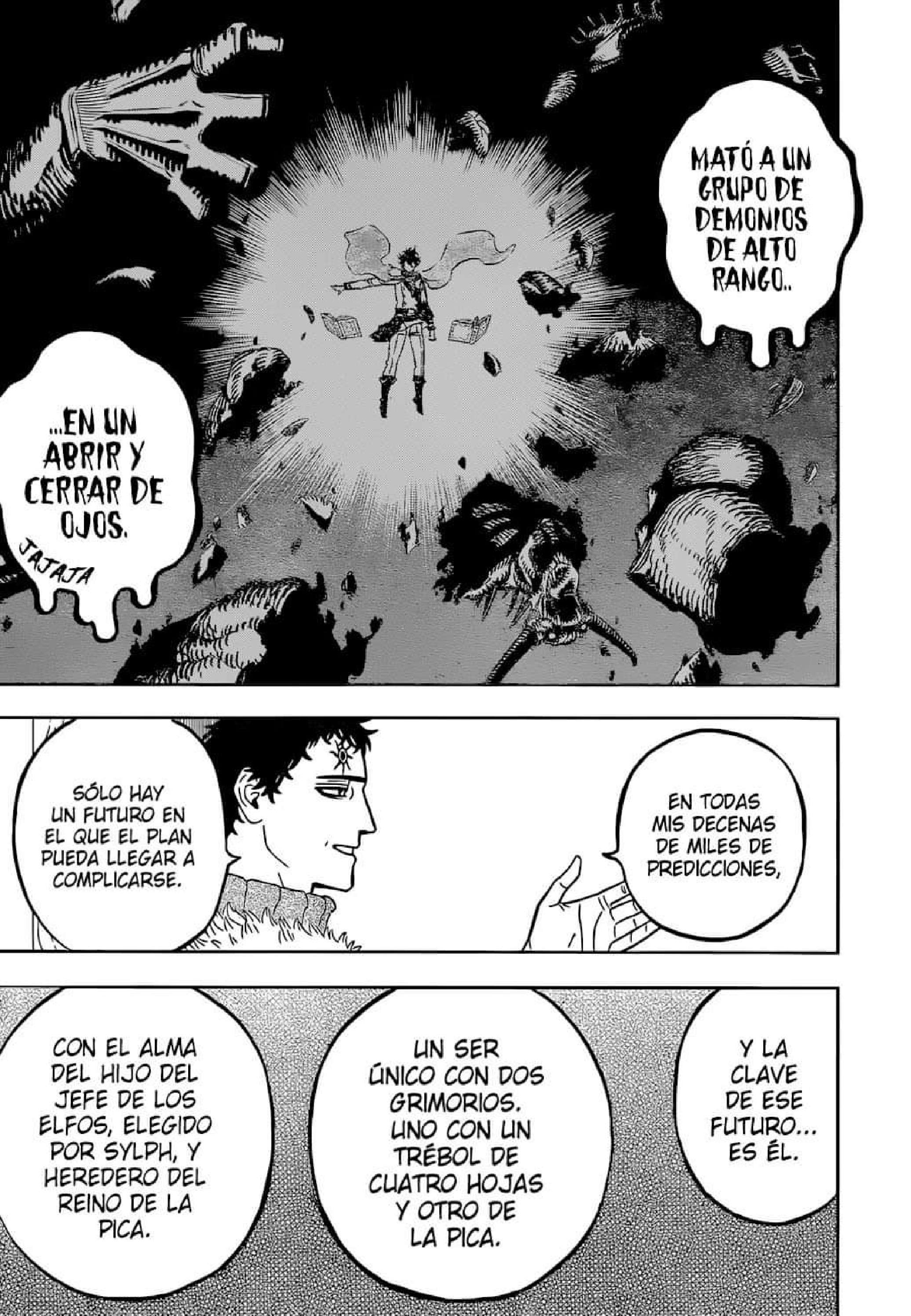 Read black Clover es Manga Online