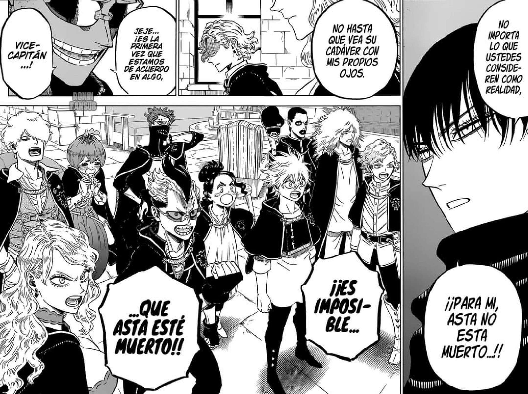 Read black Clover es Manga Online