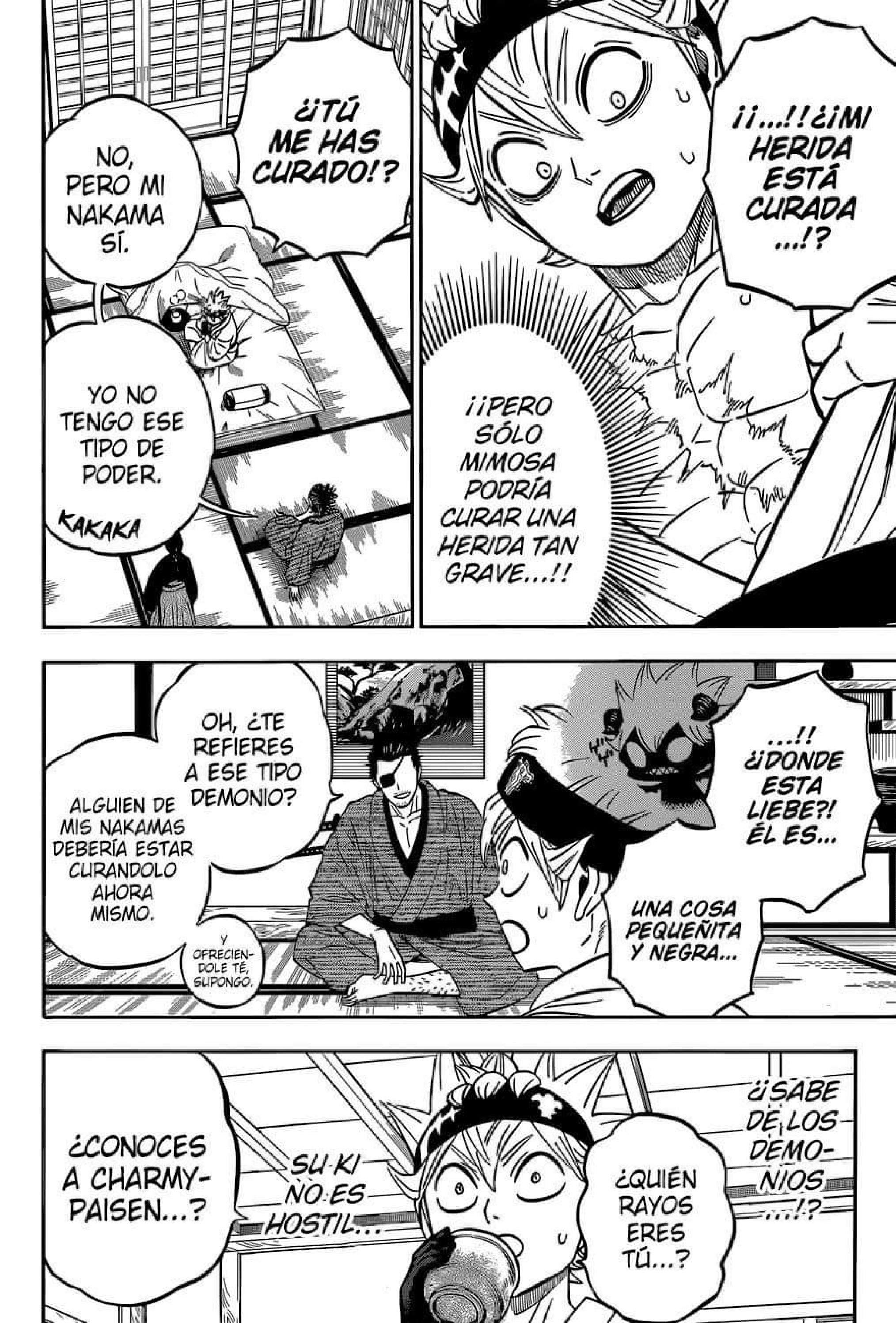 Read black Clover es Manga Online