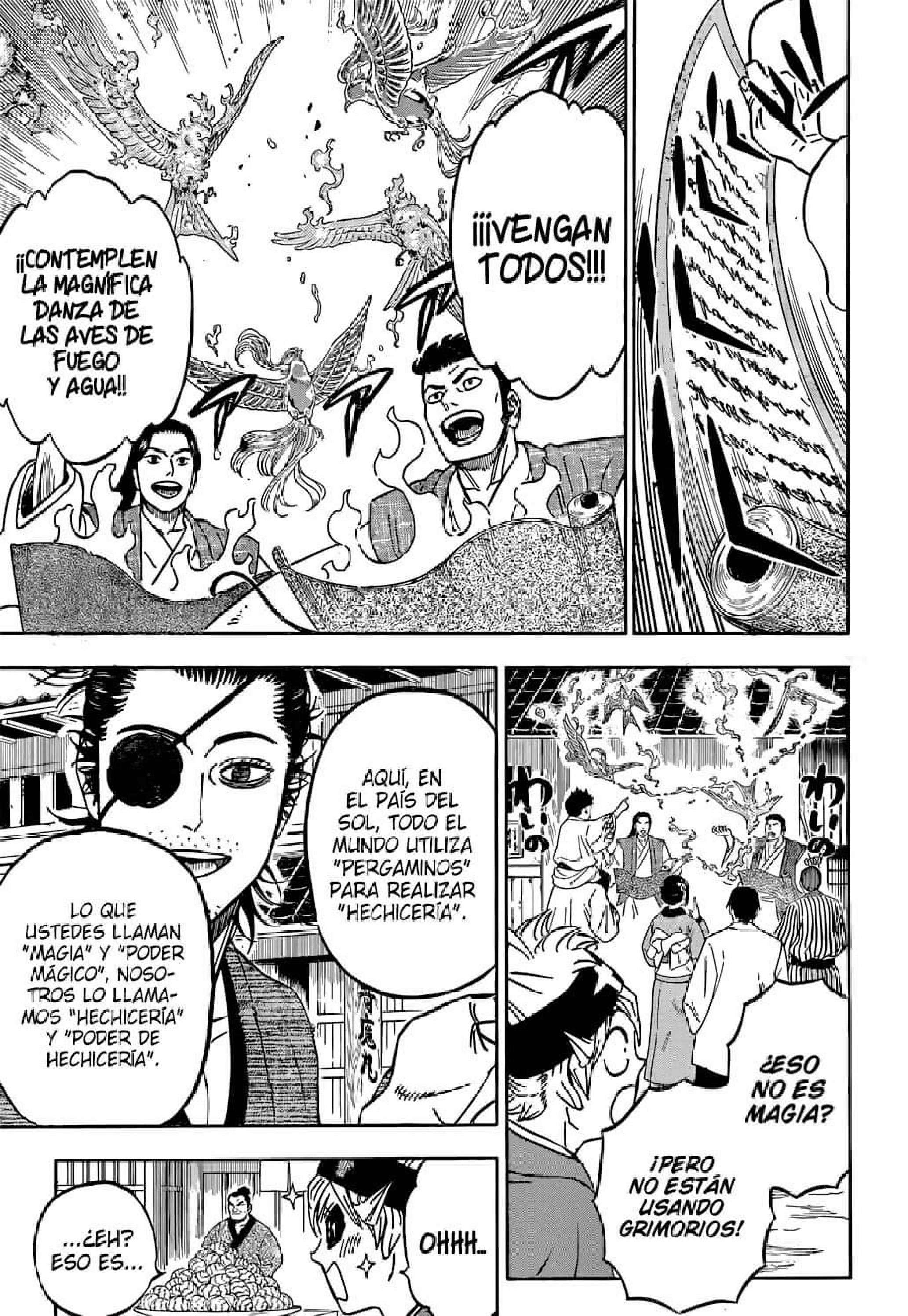 Read black Clover es Manga Online