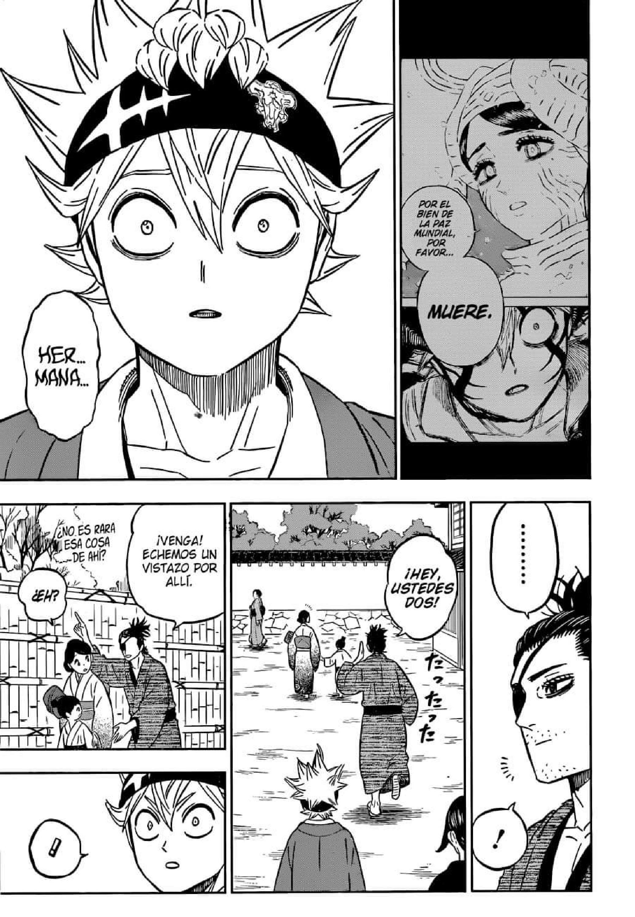 Read black Clover es Manga Online
