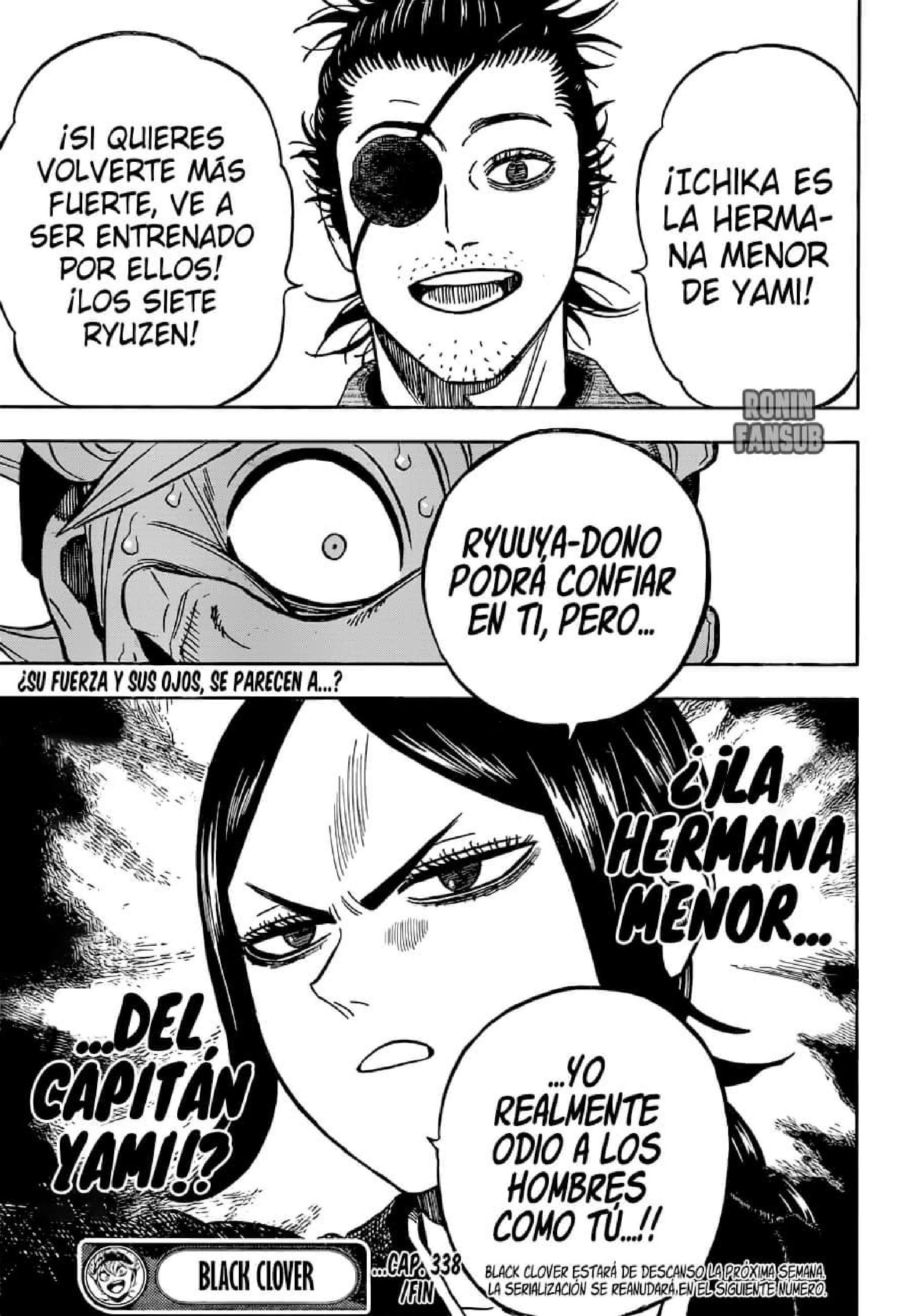 Read black Clover es Manga Online
