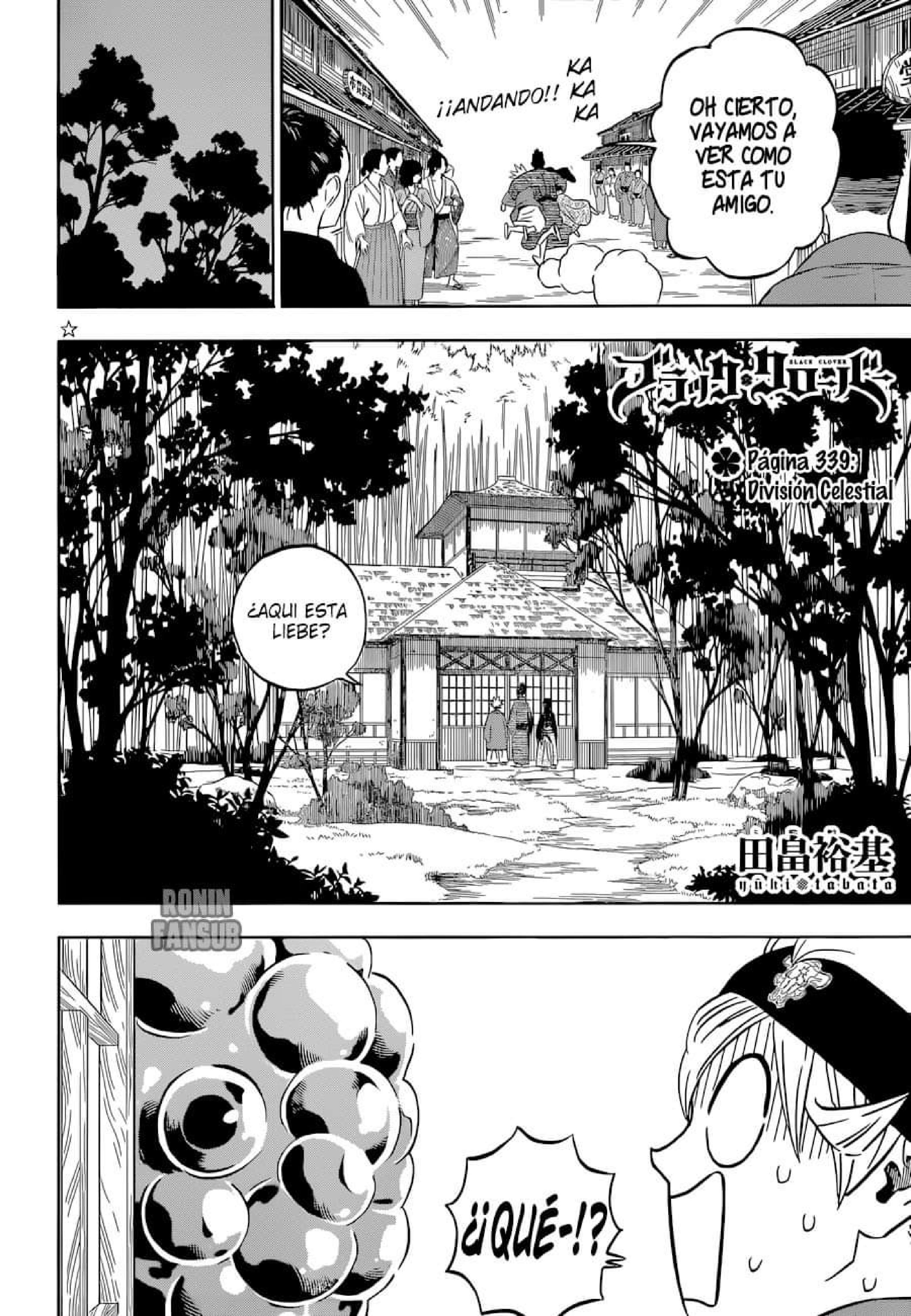 Read black Clover es Manga Online