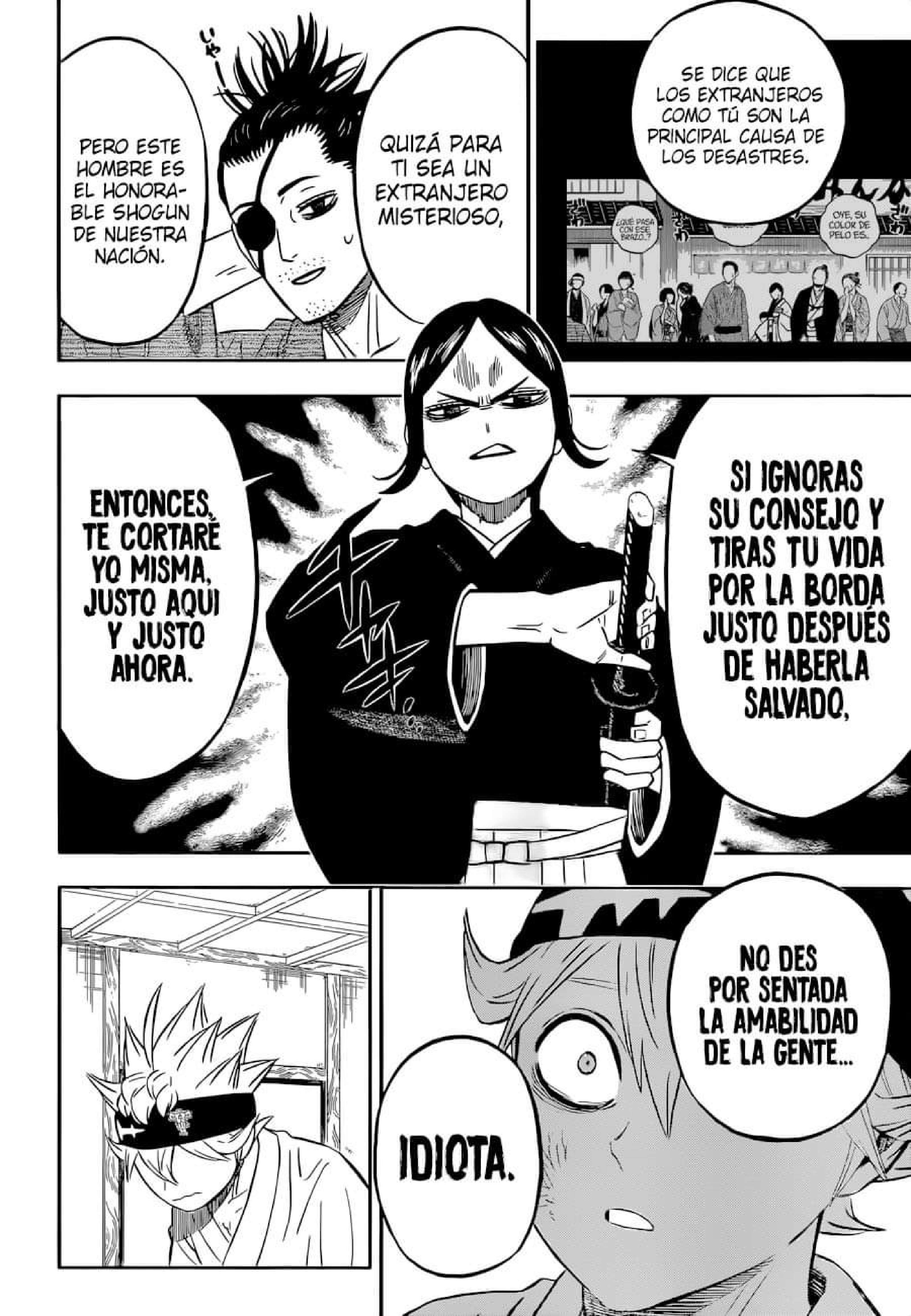 Read black Clover es Manga Online