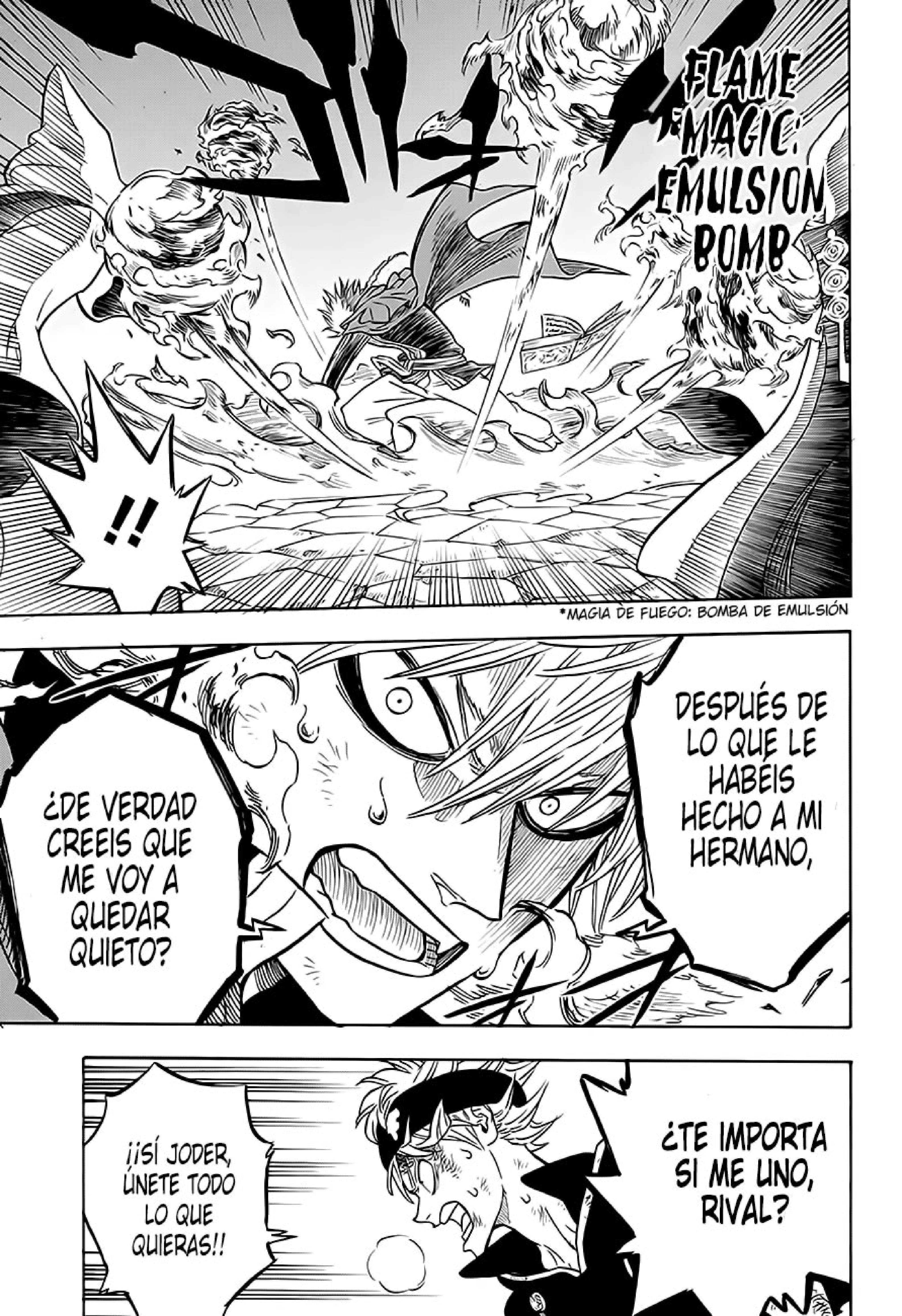 Read black Clover es Manga Online