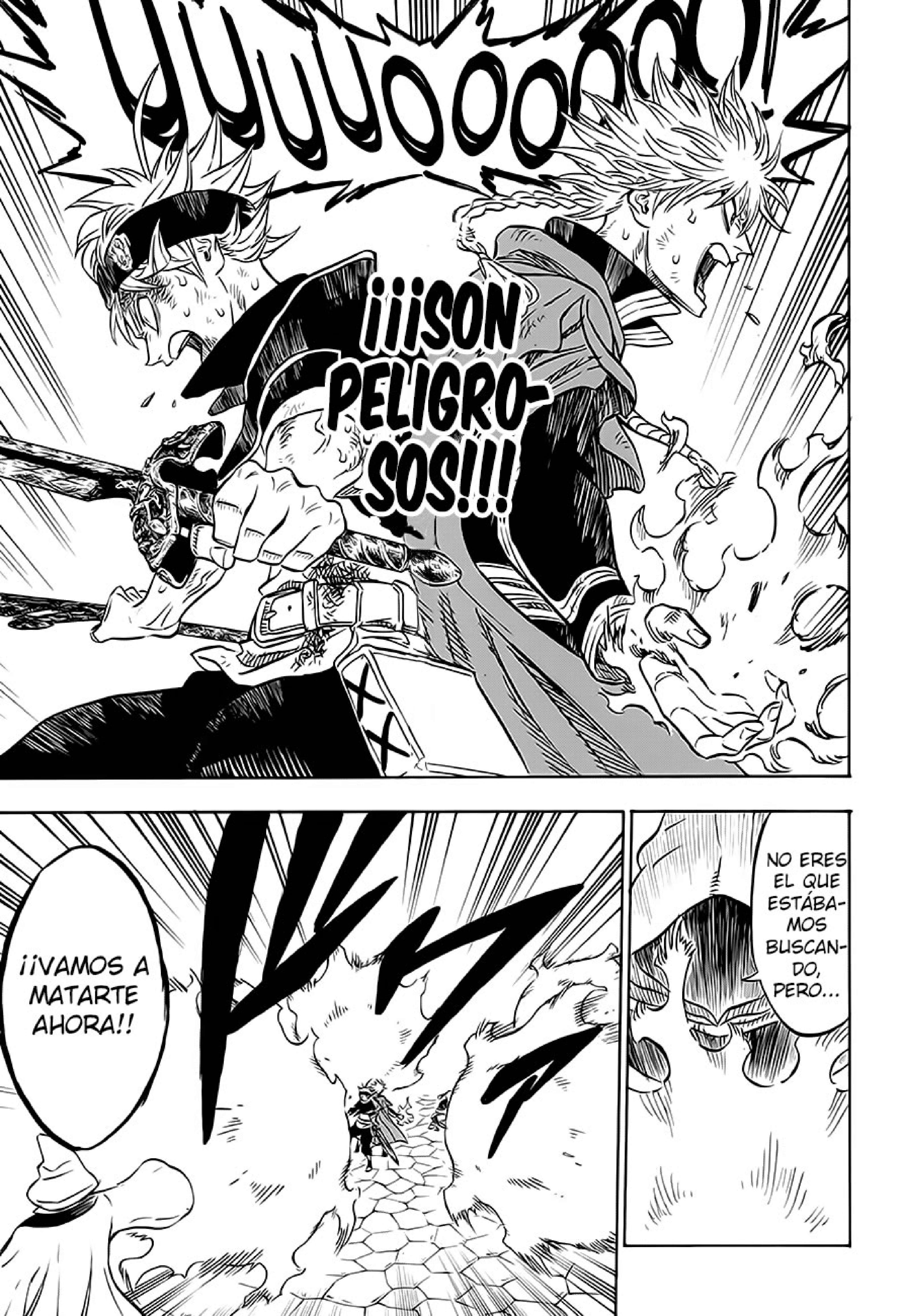 Read black Clover es Manga Online