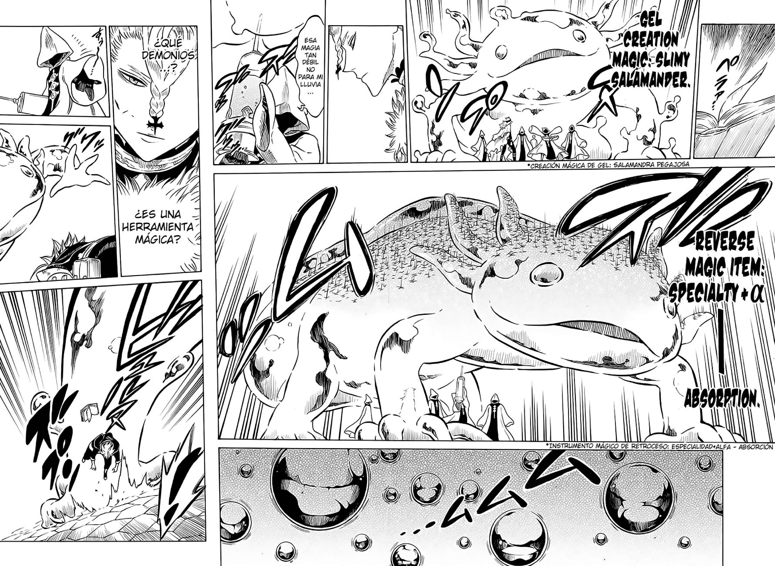 Read black Clover es Manga Online