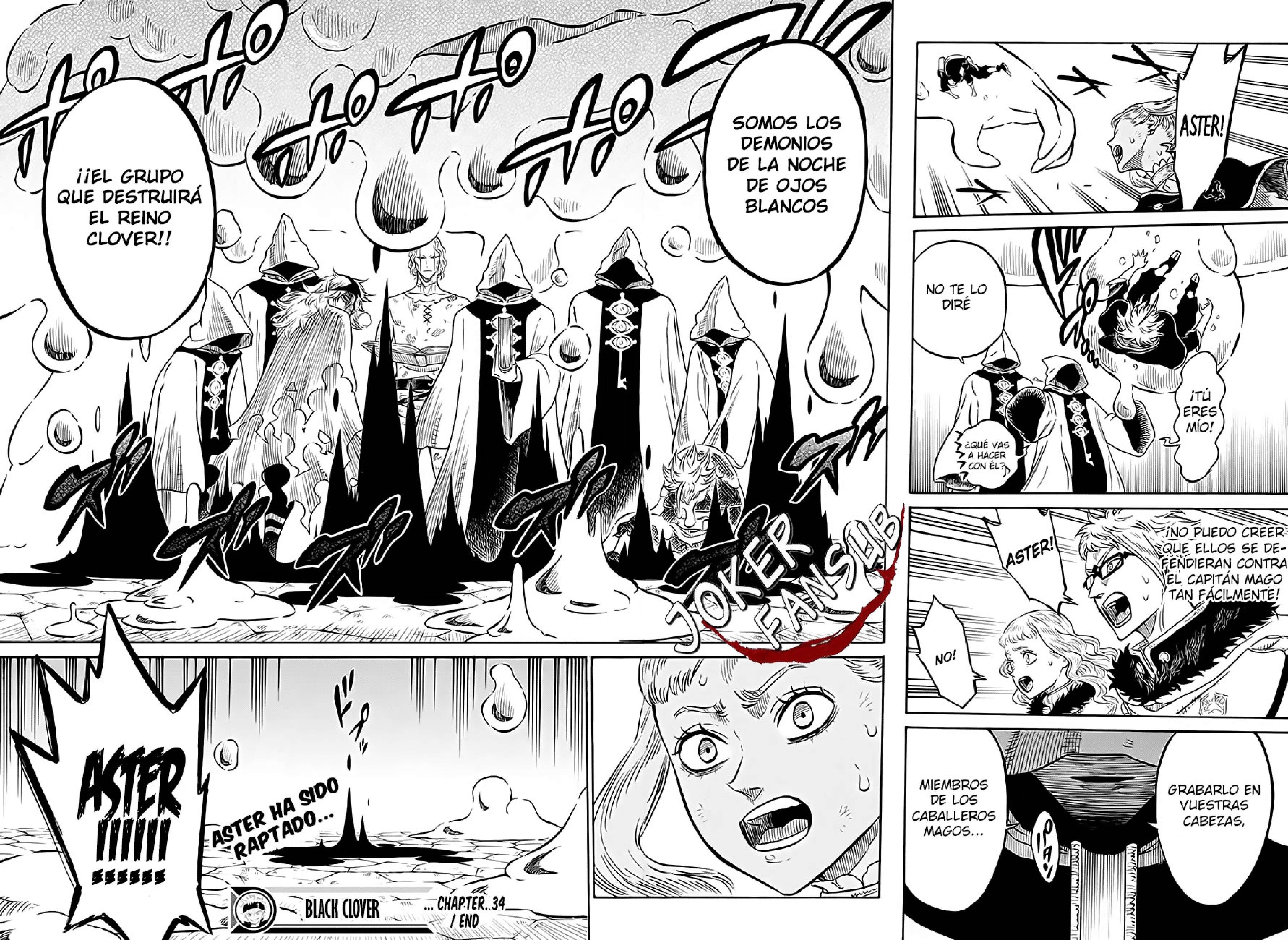 Read black Clover es Manga Online
