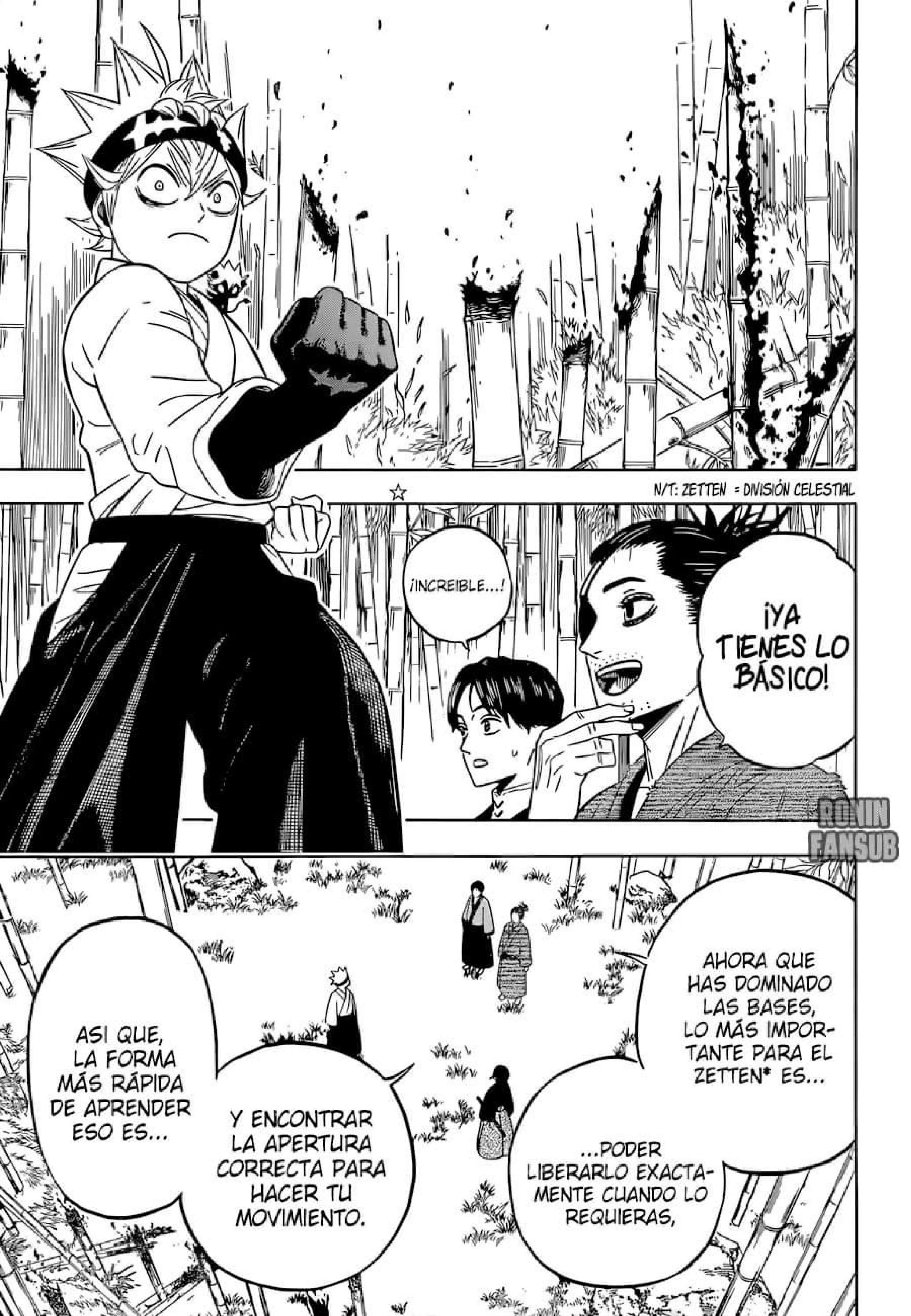 Read black Clover es Manga Online