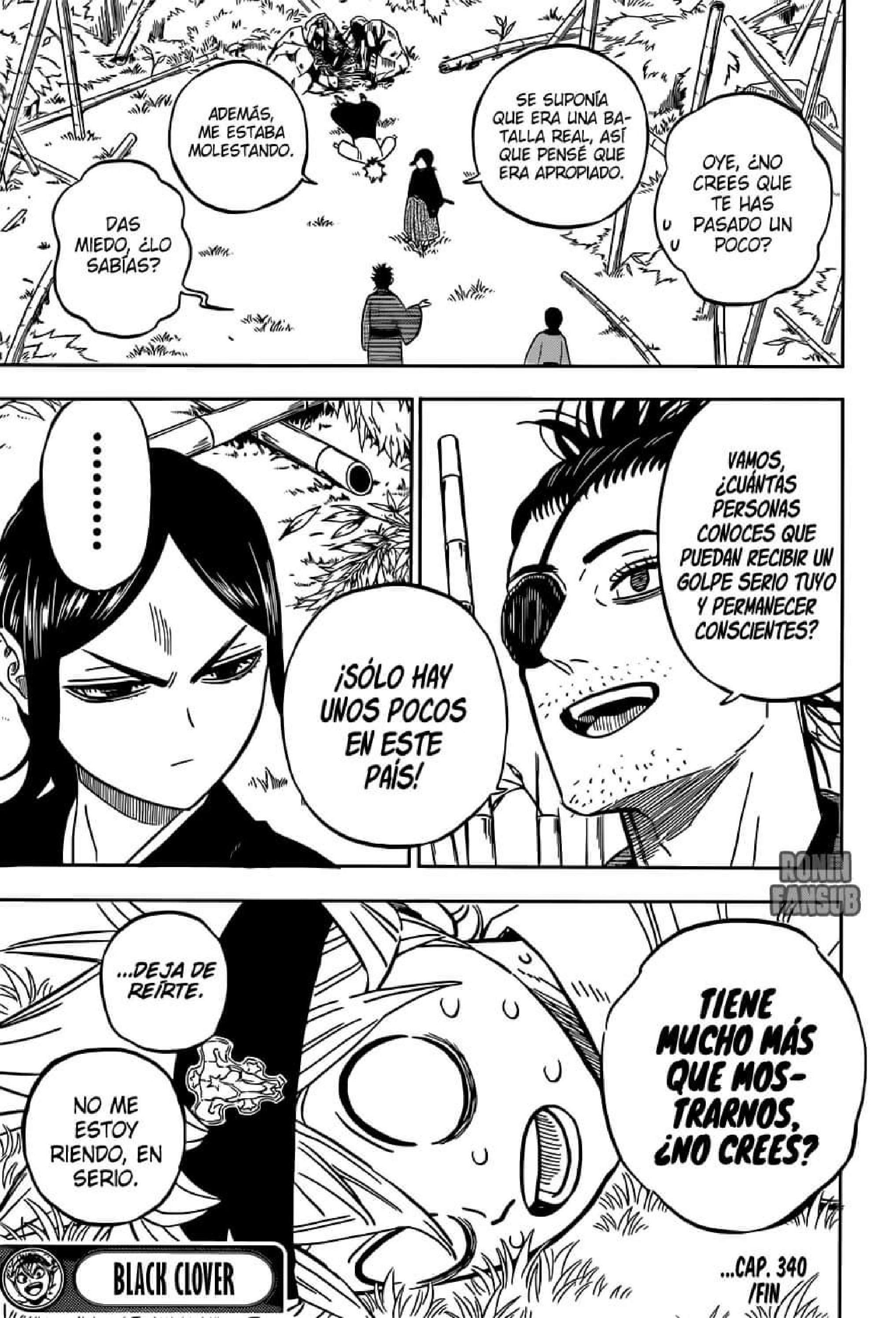 Read black Clover es Manga Online