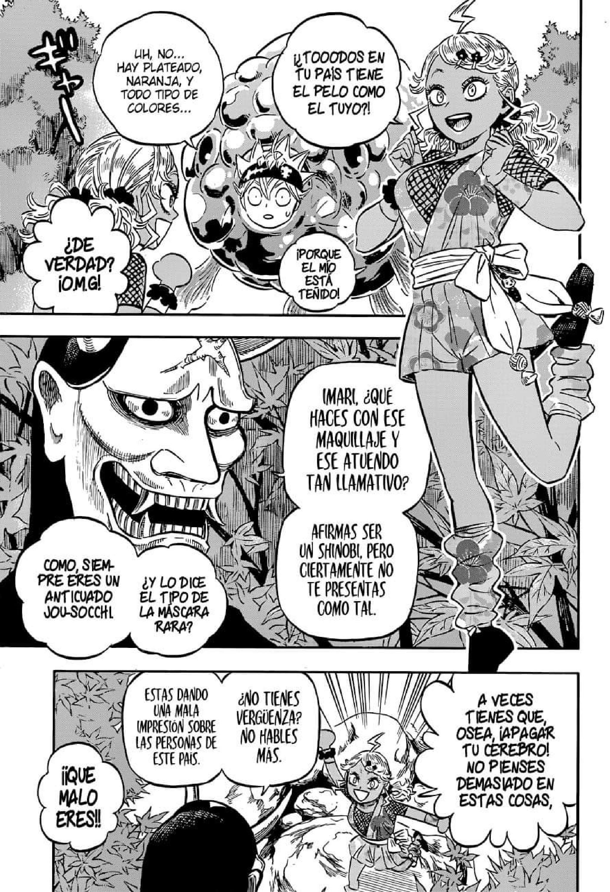 Read black Clover es Manga Online
