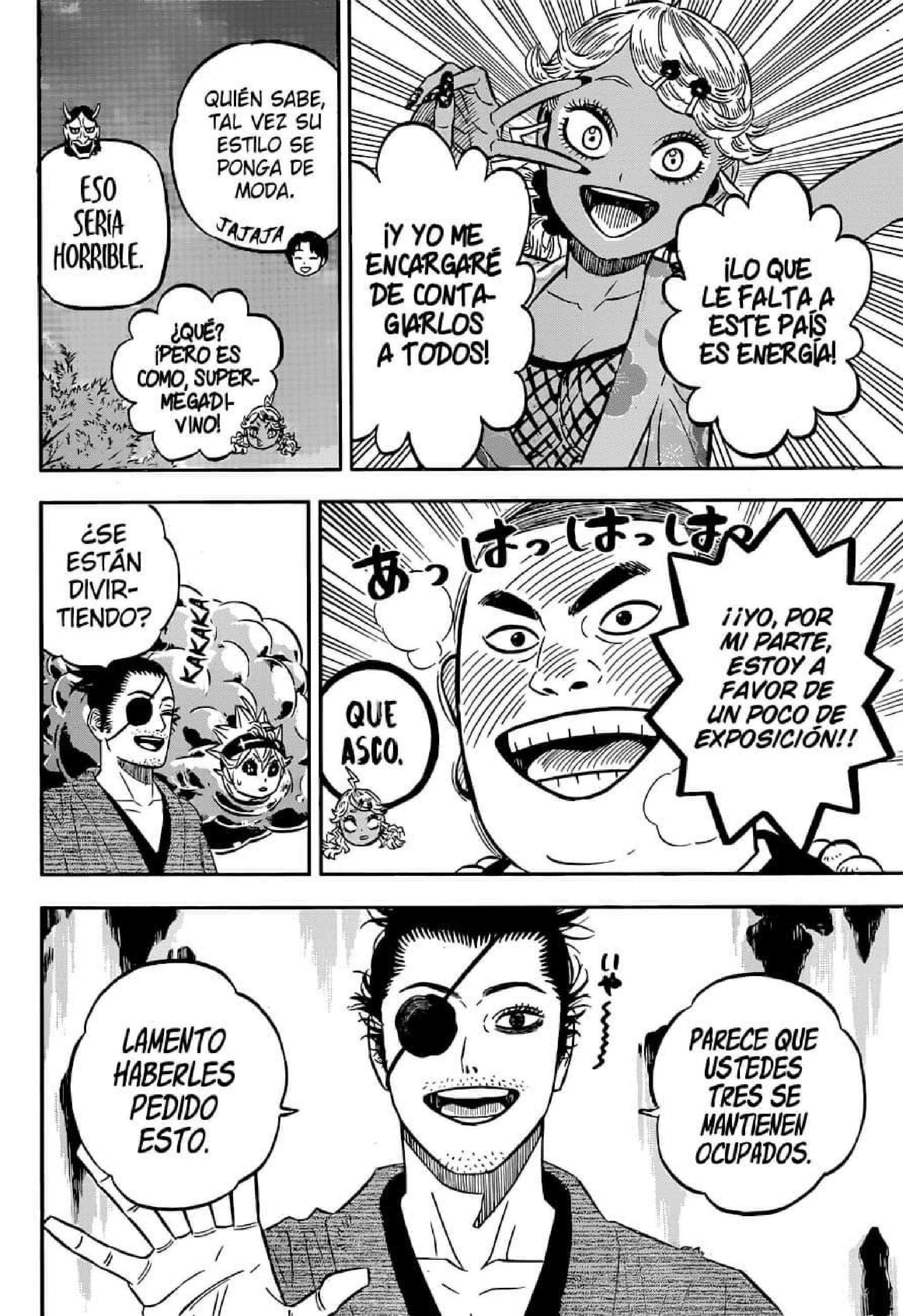 Read black Clover es Manga Online
