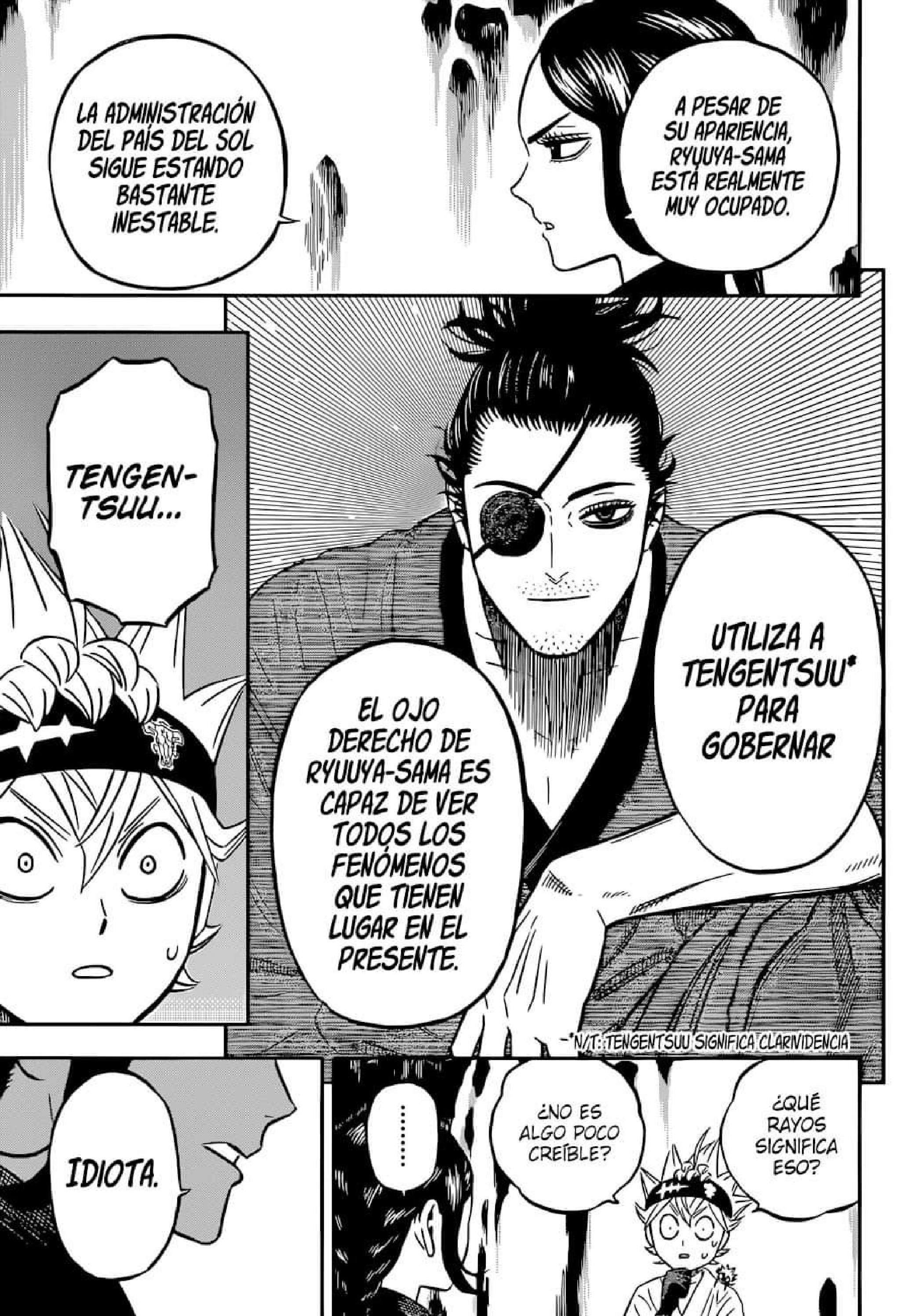 Read black Clover es Manga Online