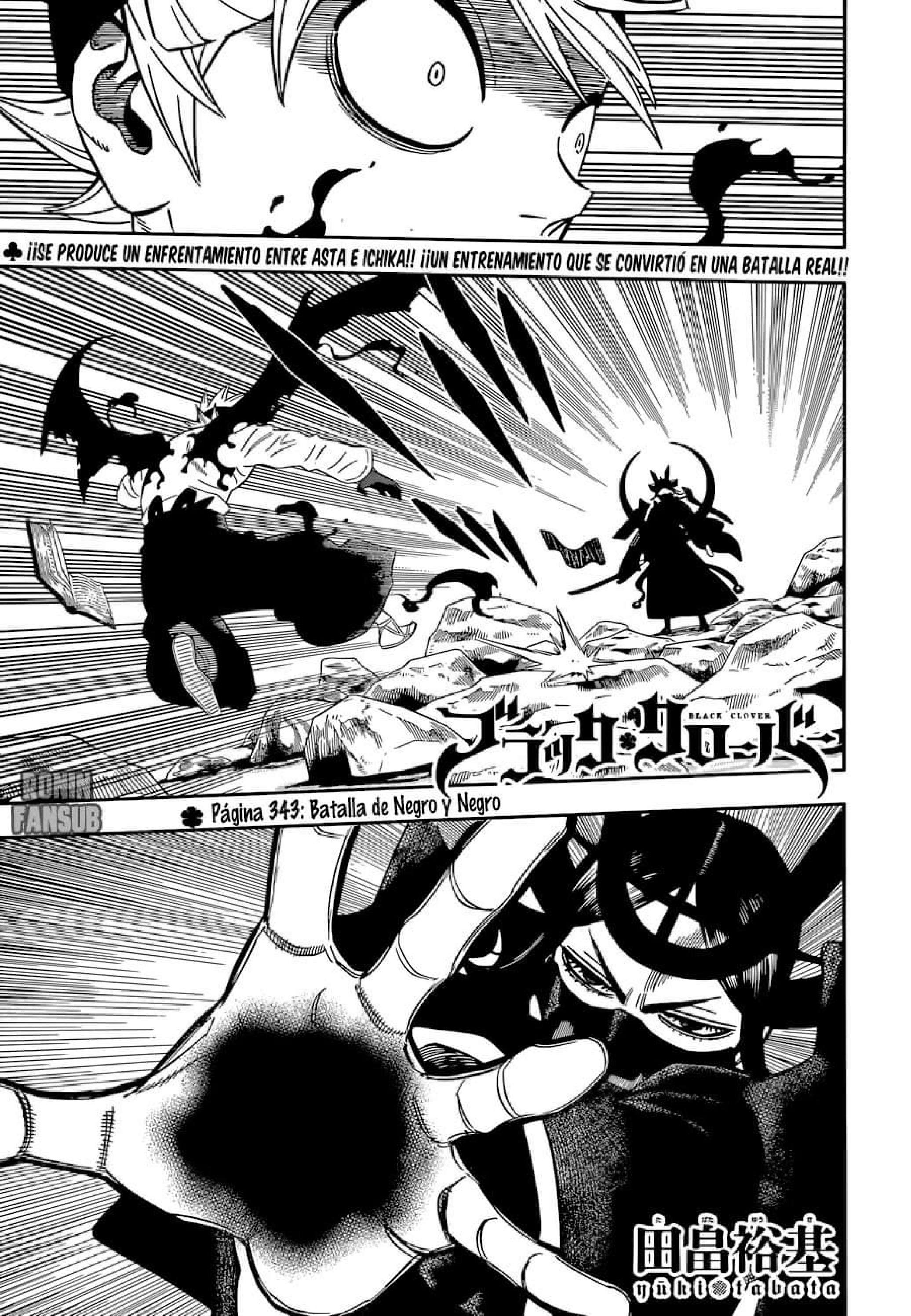 Read black Clover es Manga Online