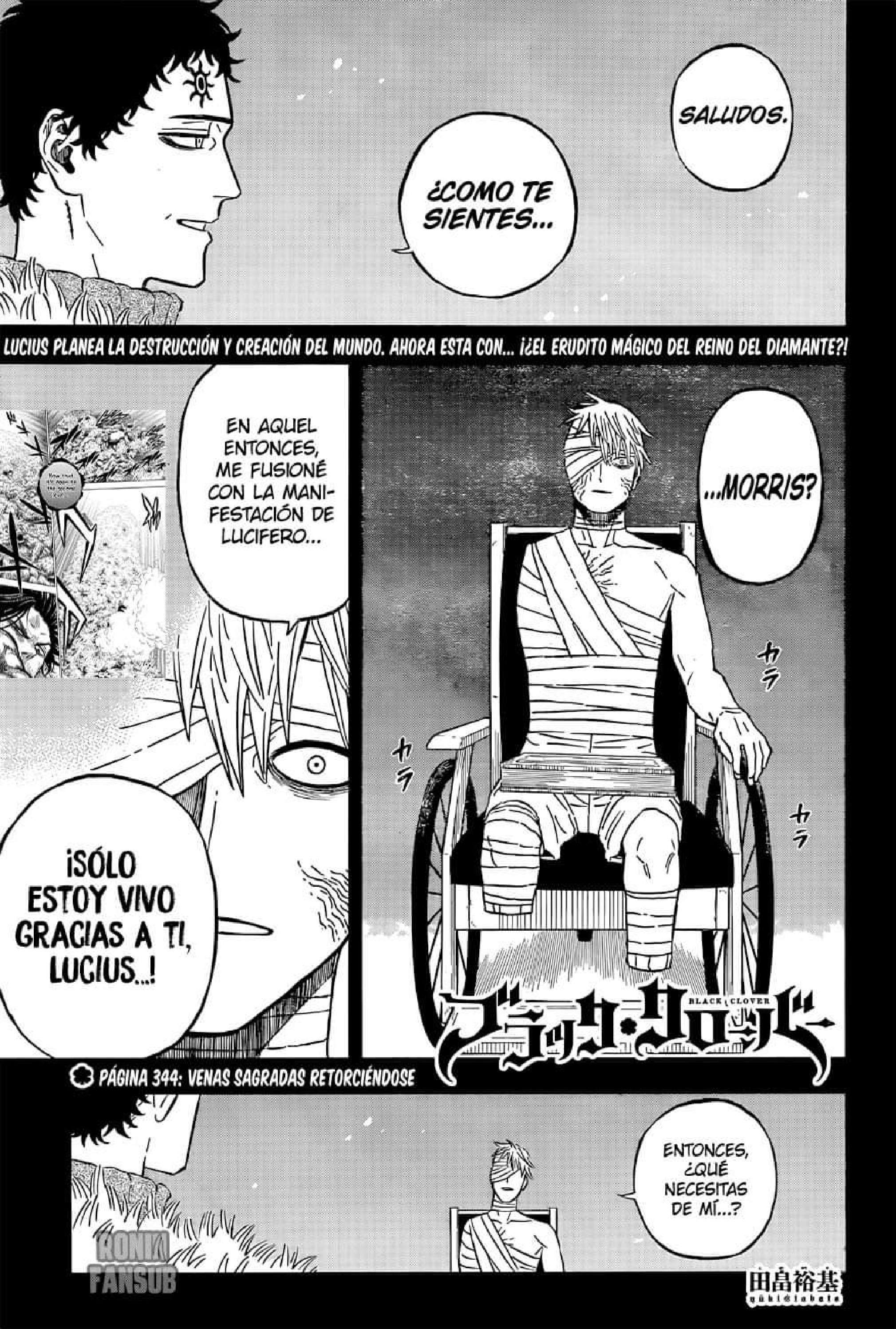 Read black Clover es Manga Online