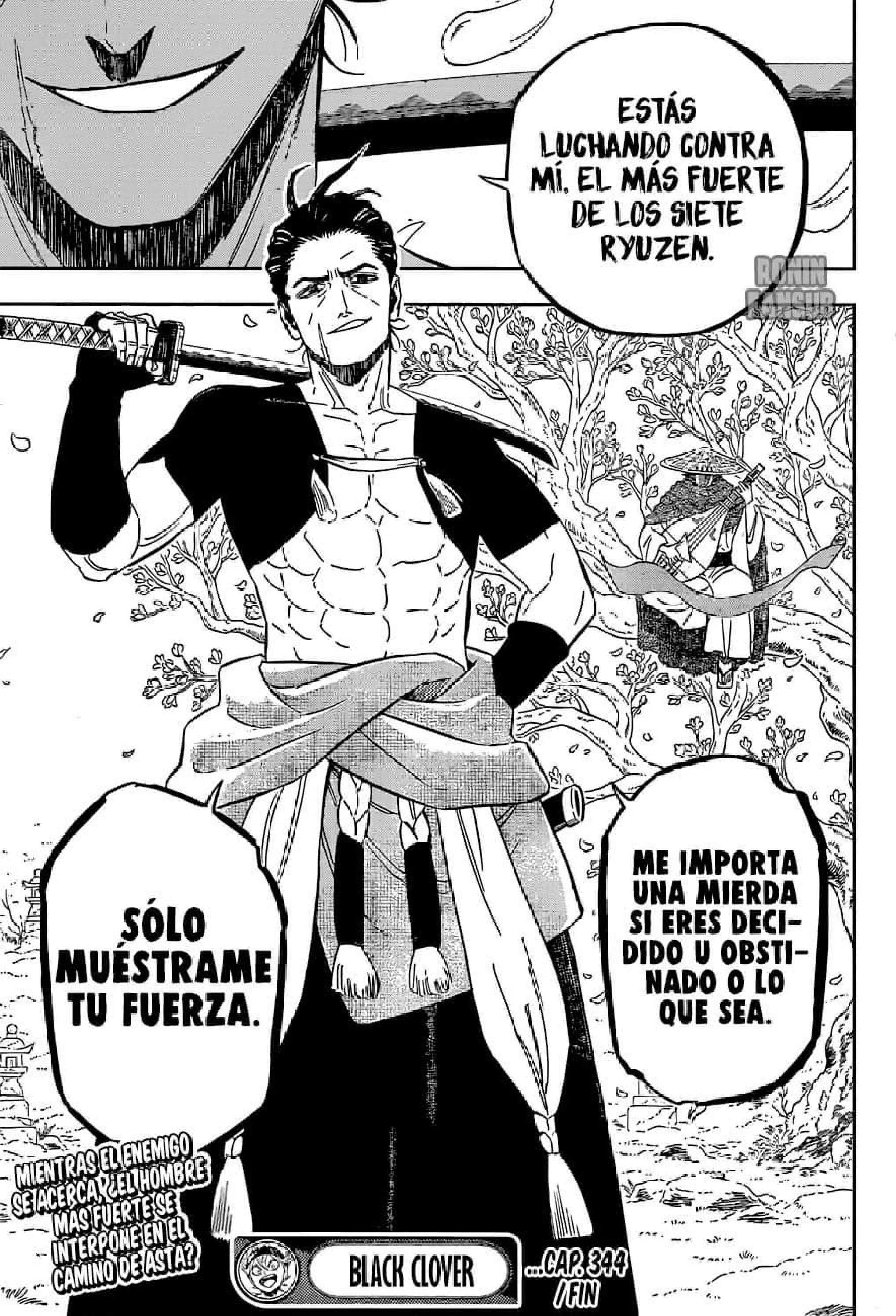 Read black Clover es Manga Online