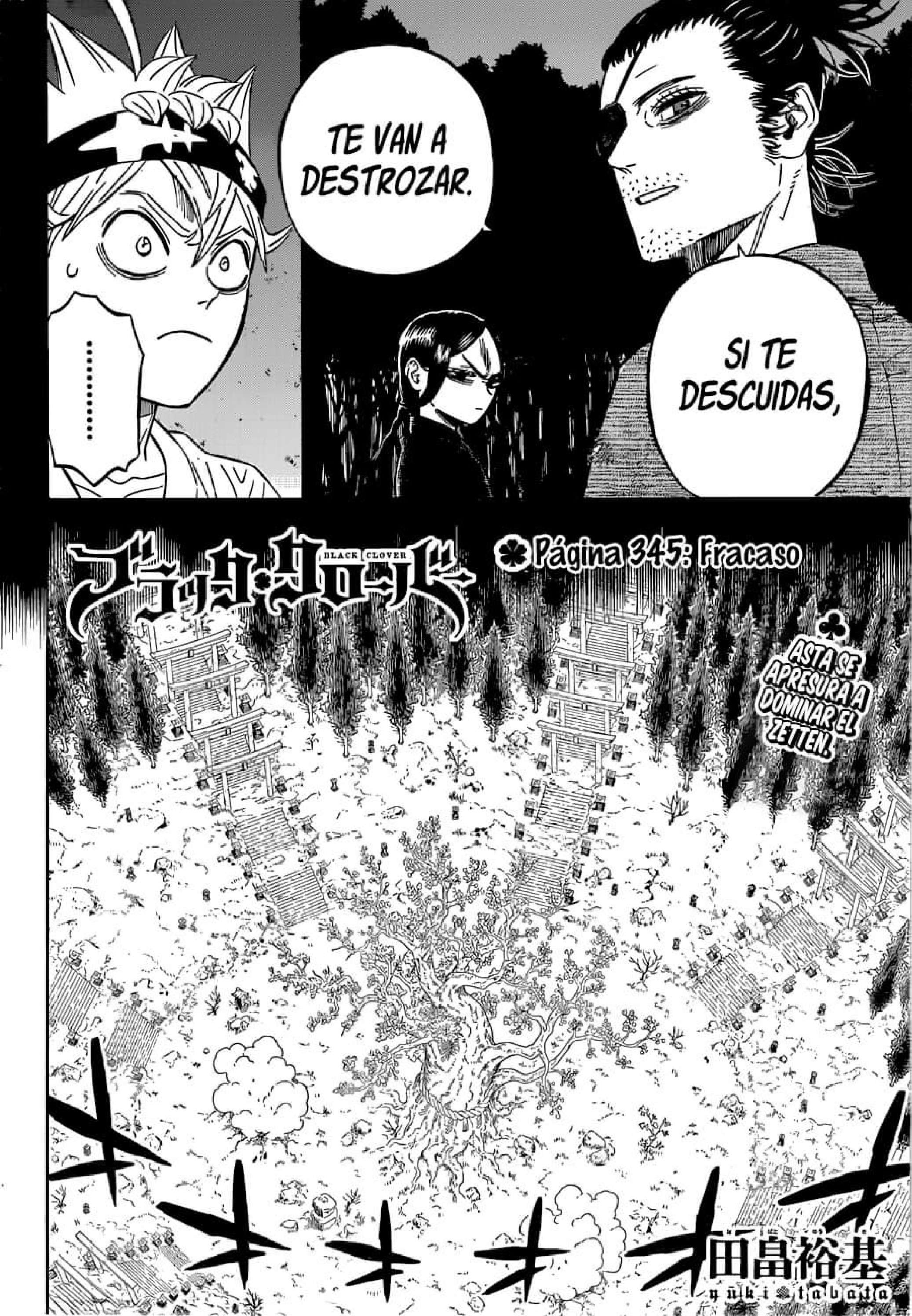 Read black Clover es Manga Online