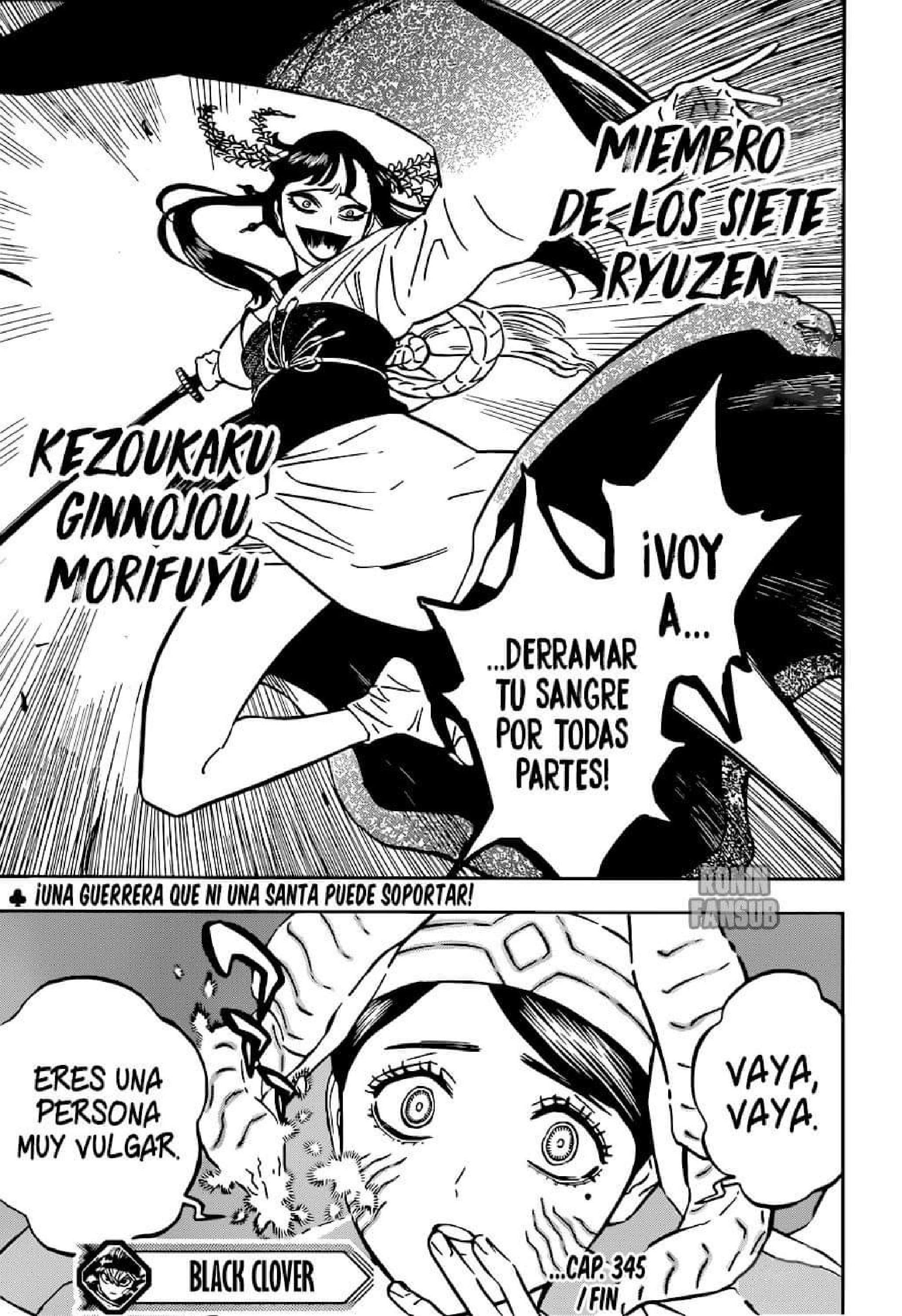 Read black Clover es Manga Online