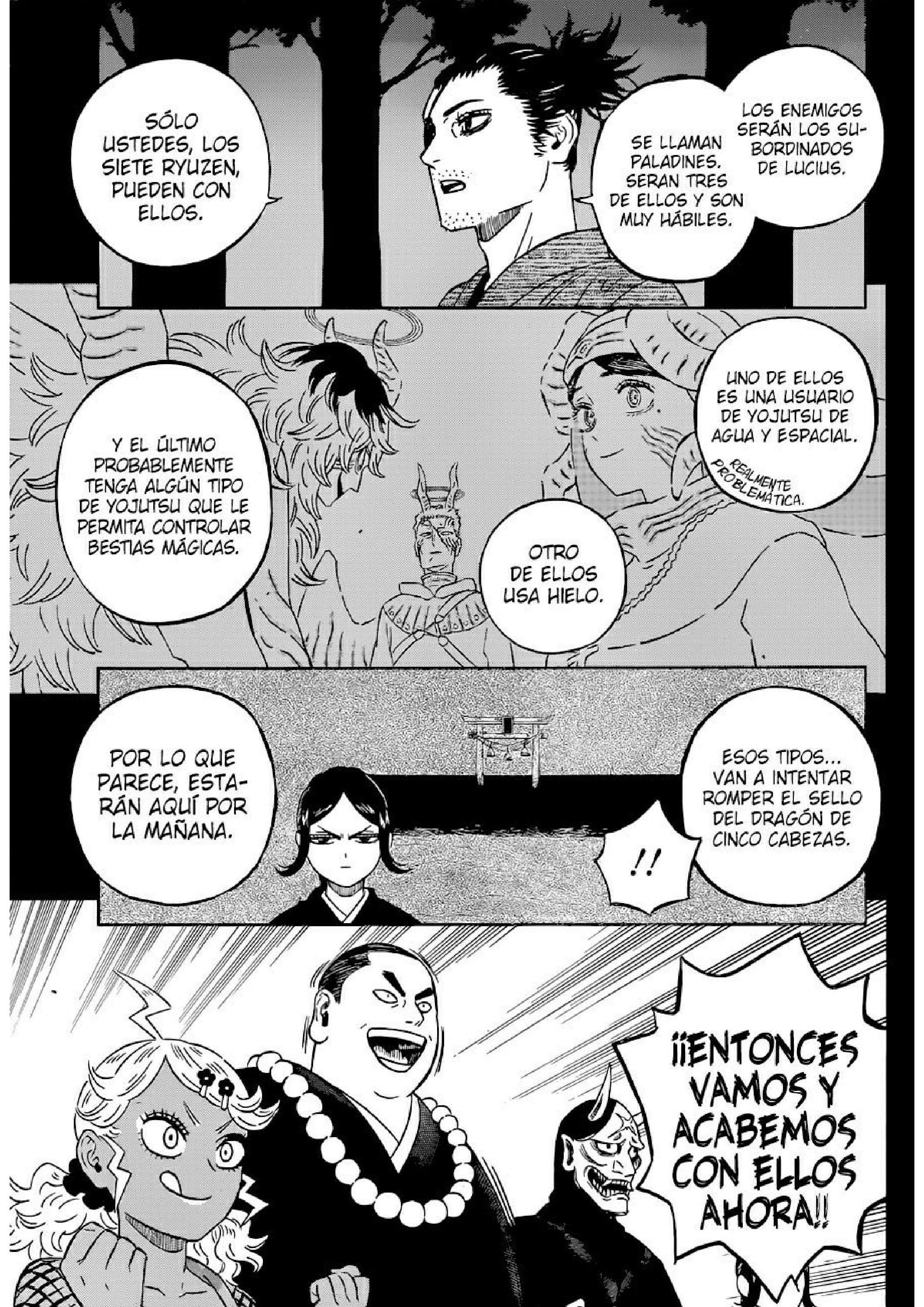 Read black Clover es Manga Online