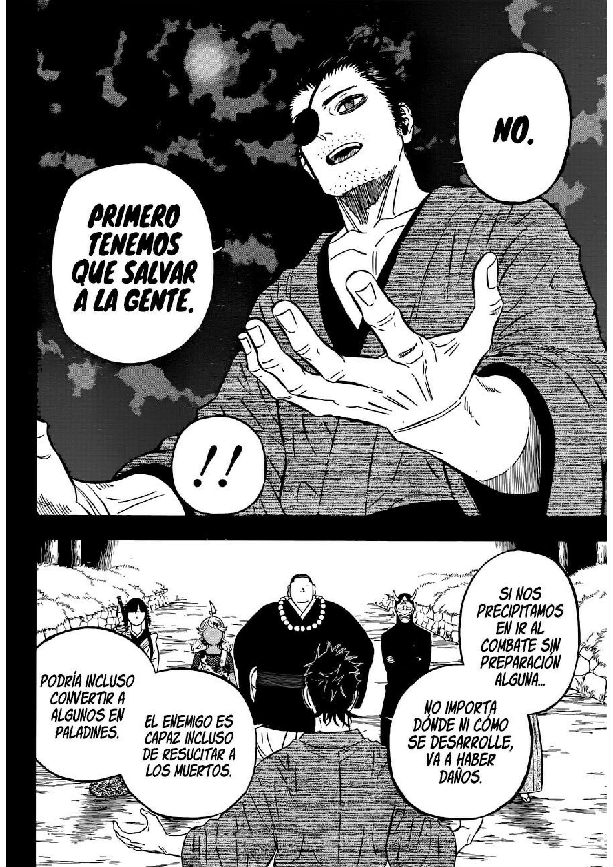 Read black Clover es Manga Online
