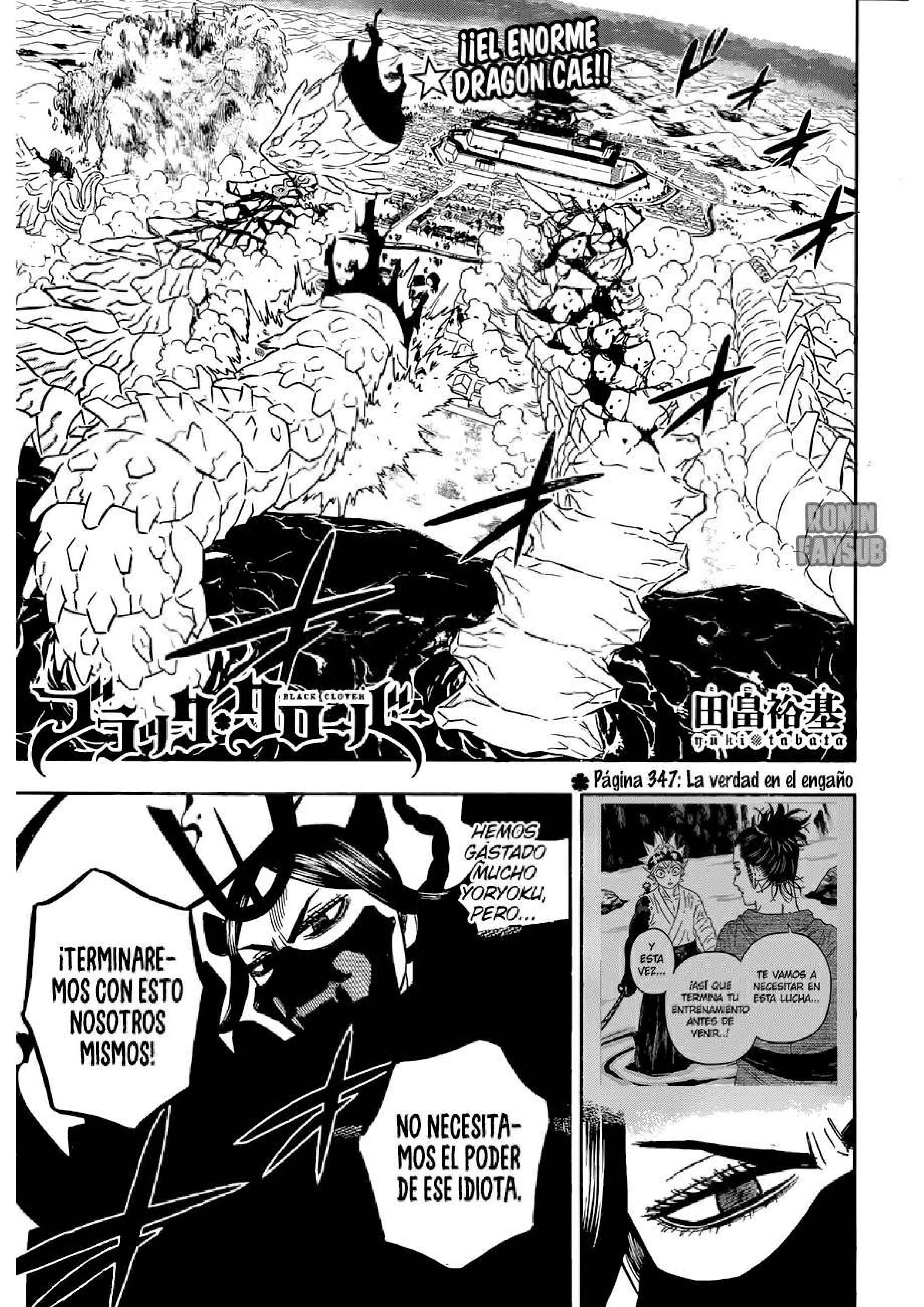 Read black Clover es Manga Online