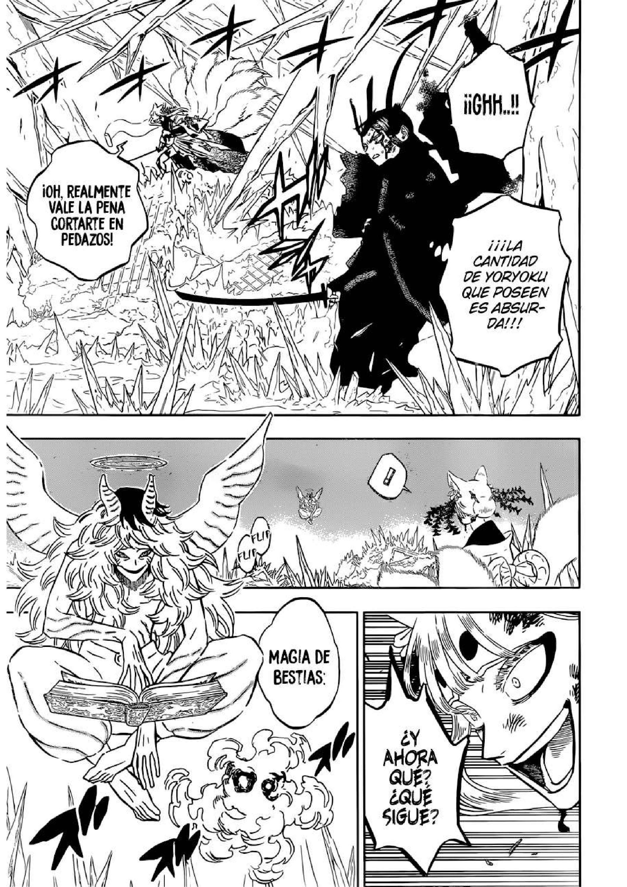 Read black Clover es Manga Online