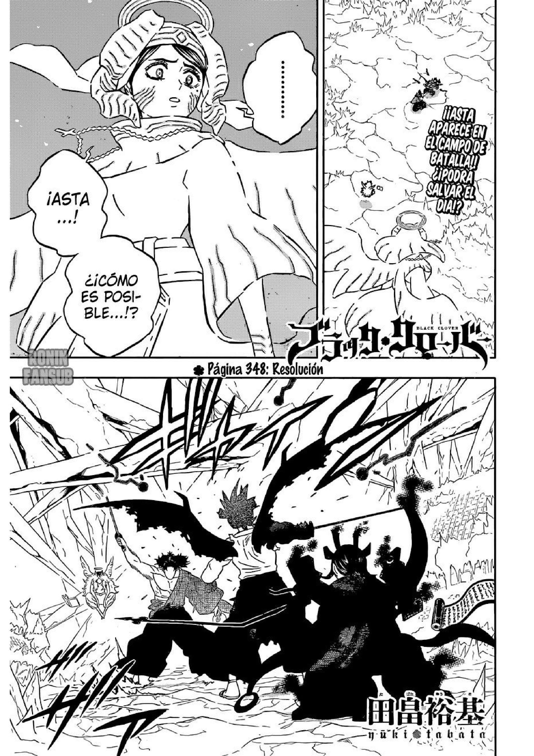 Read black Clover es Manga Online