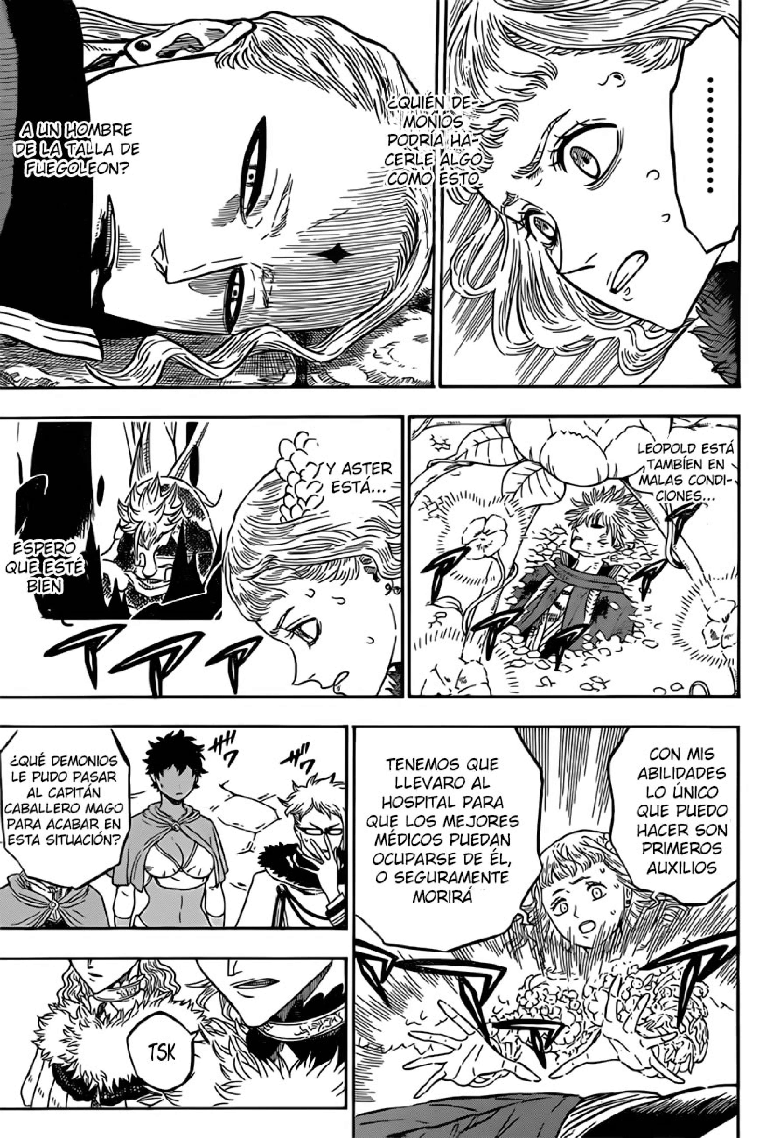 Read black Clover es Manga Online