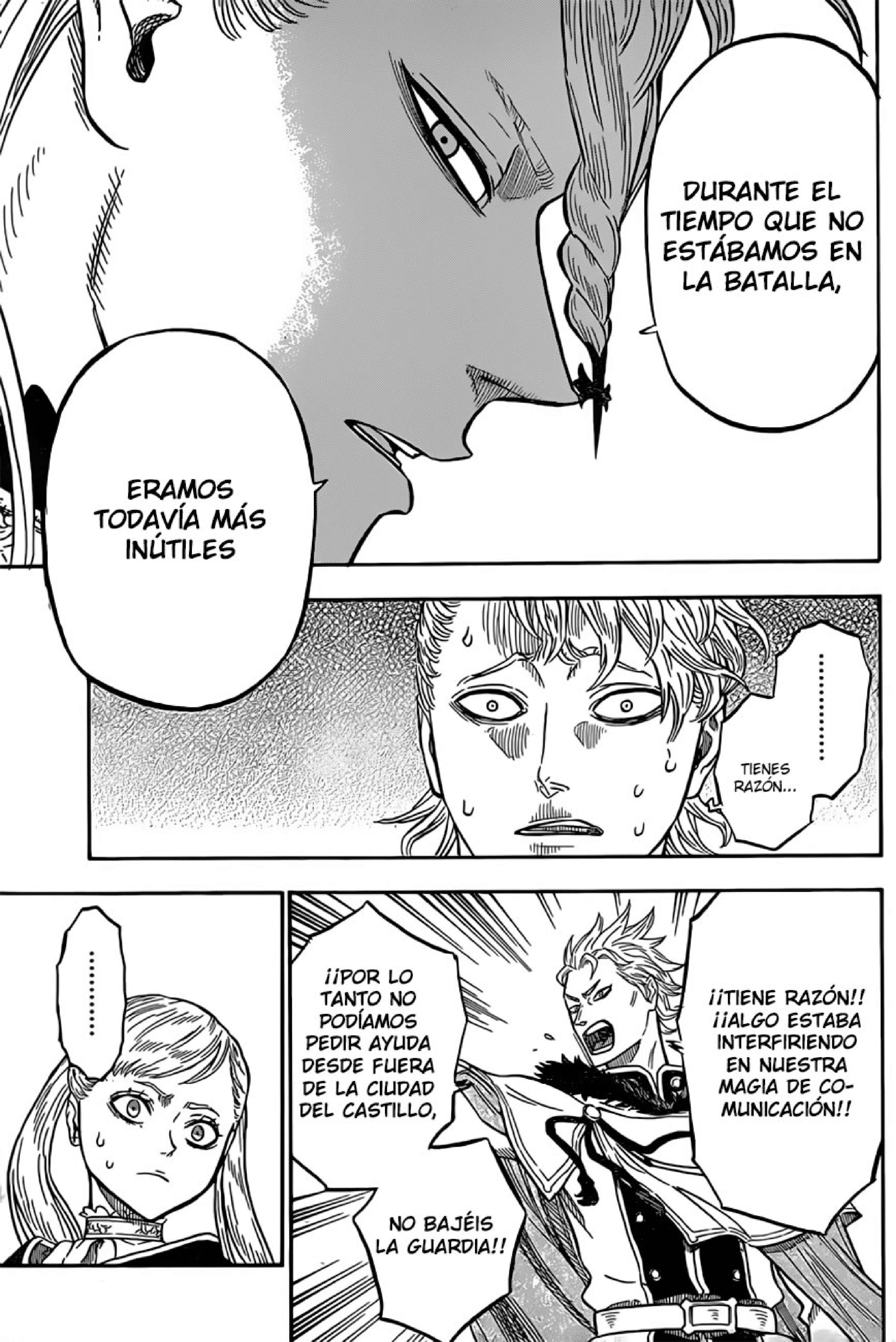 Read black Clover es Manga Online