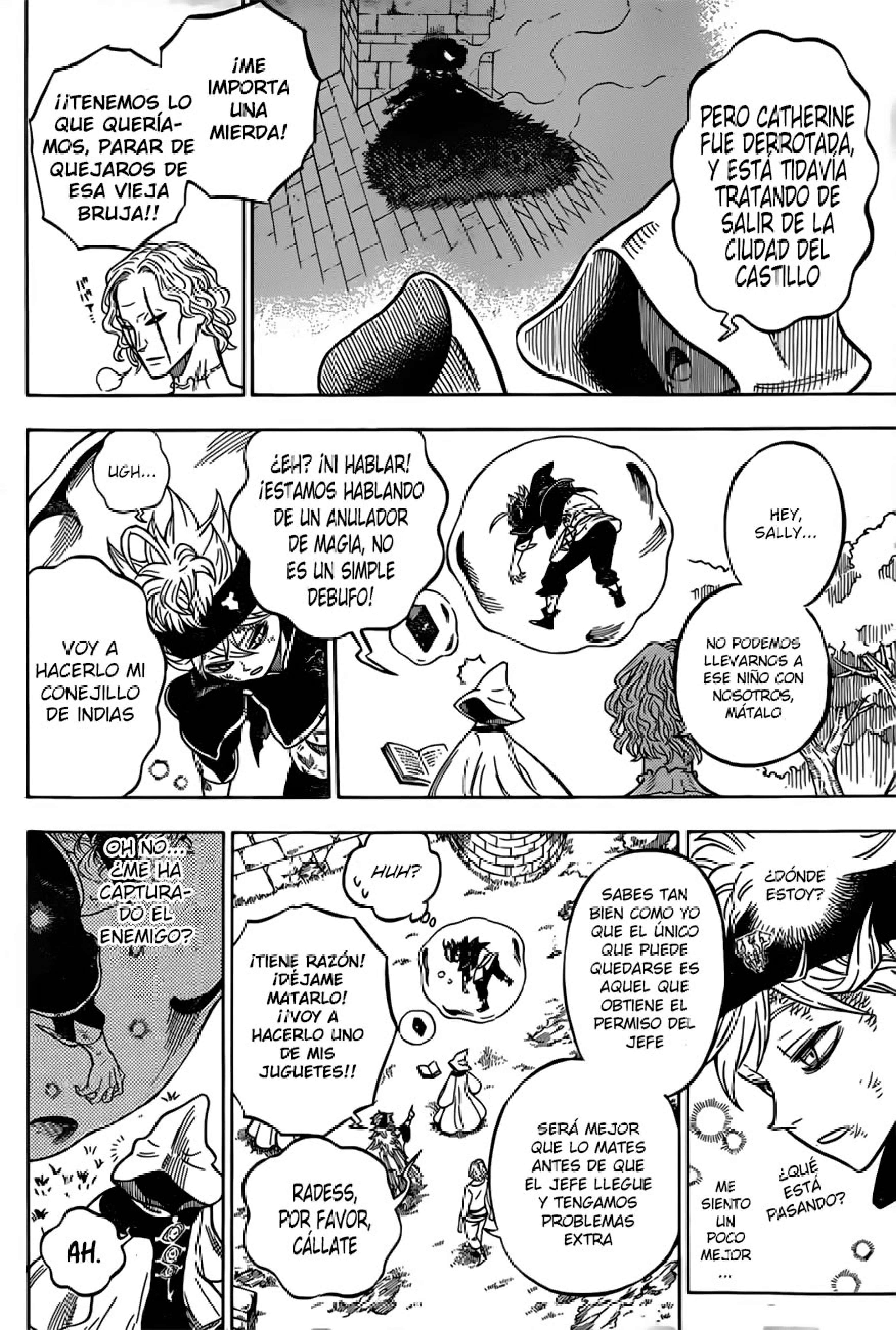 Read black Clover es Manga Online