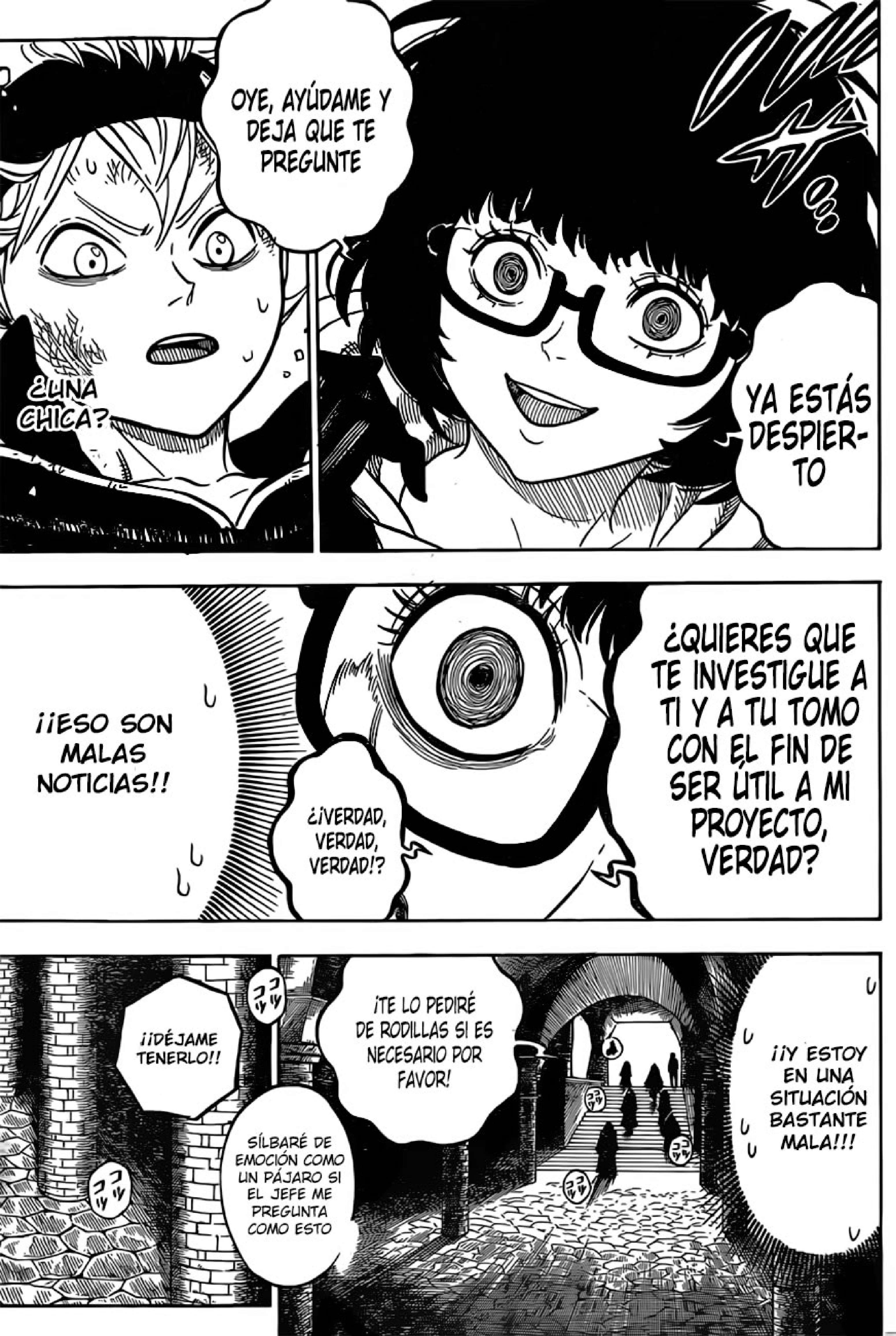 Read black Clover es Manga Online