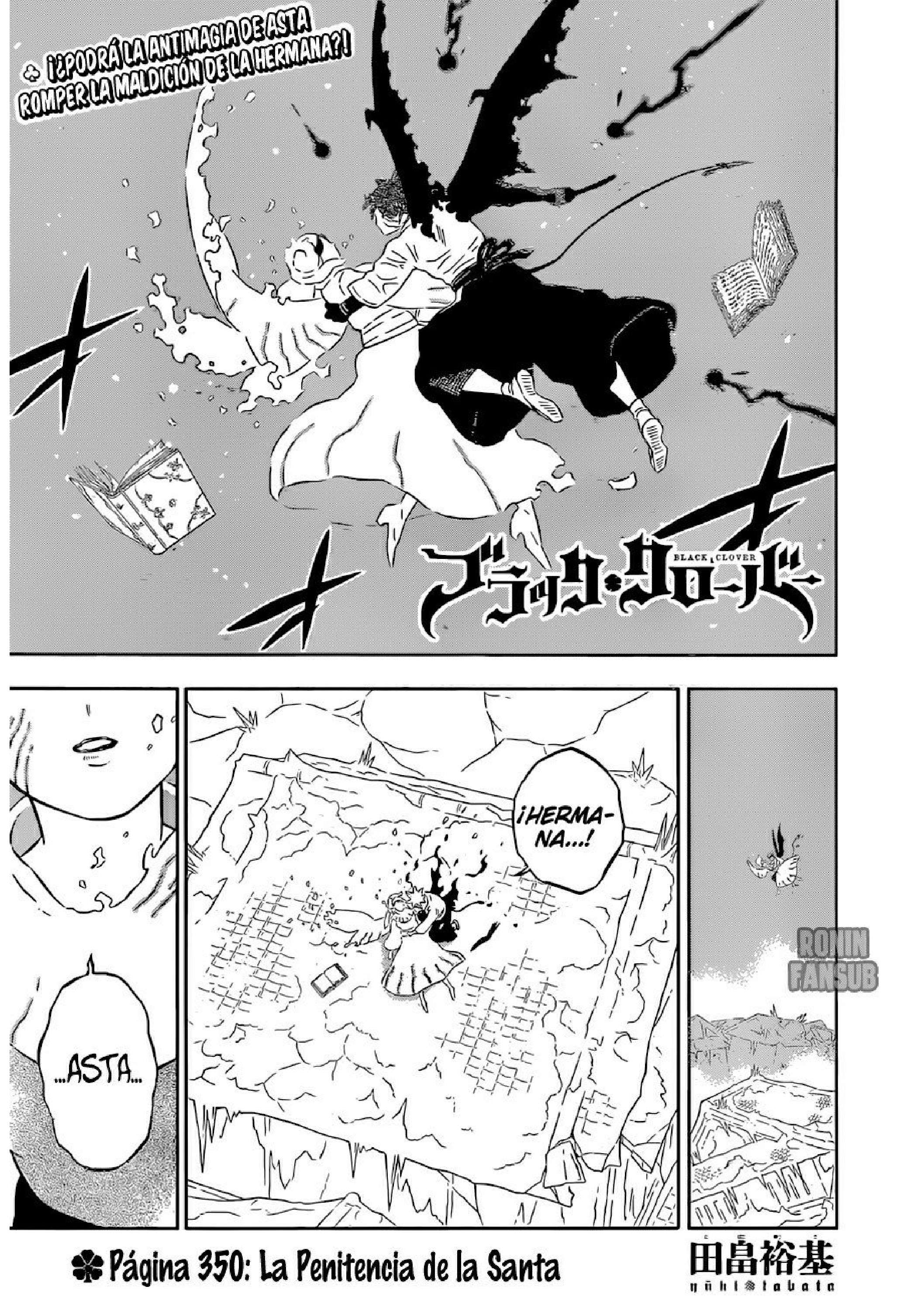 Read black Clover es Manga Online