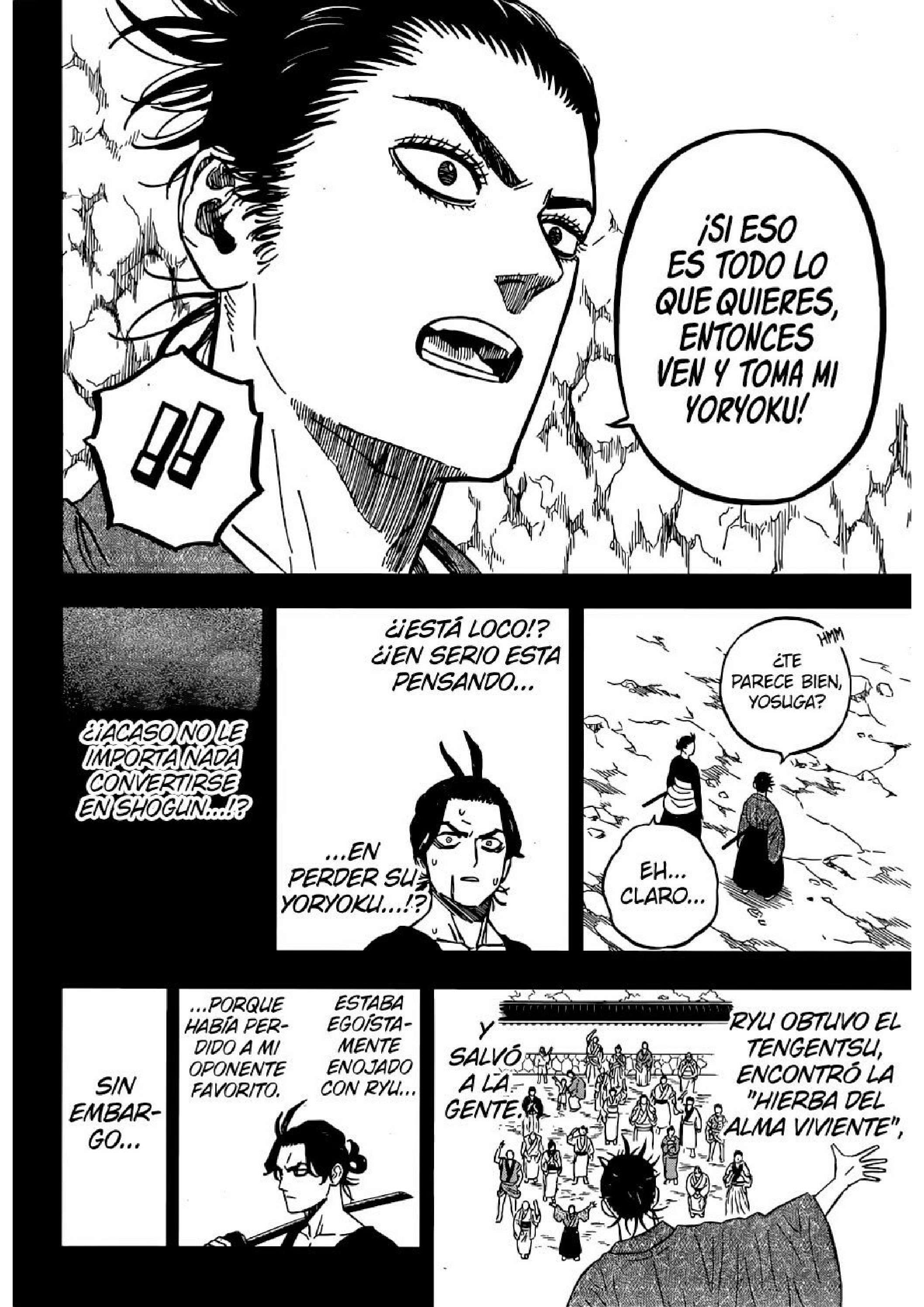 Read black Clover es Manga Online