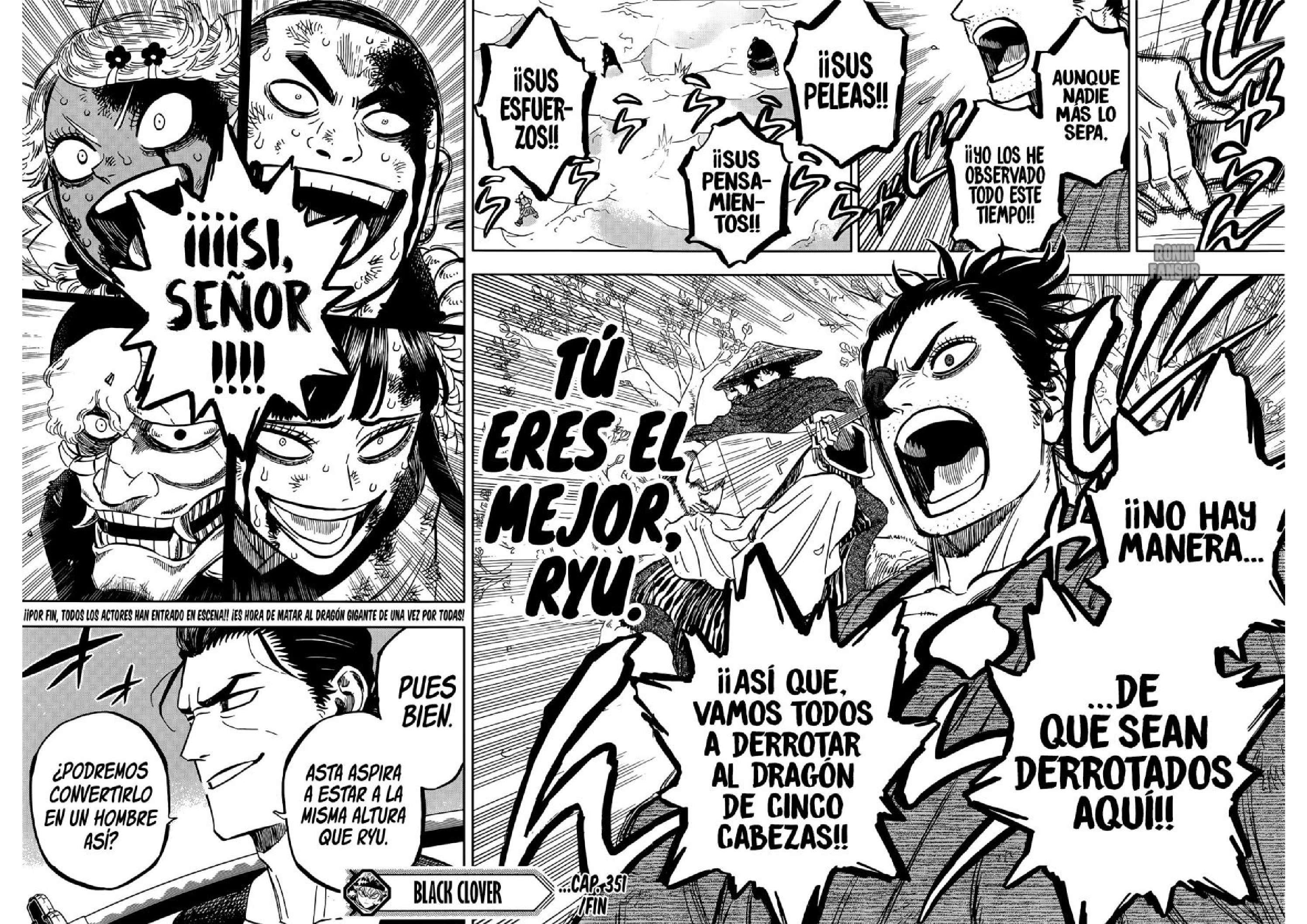 Read black Clover es Manga Online