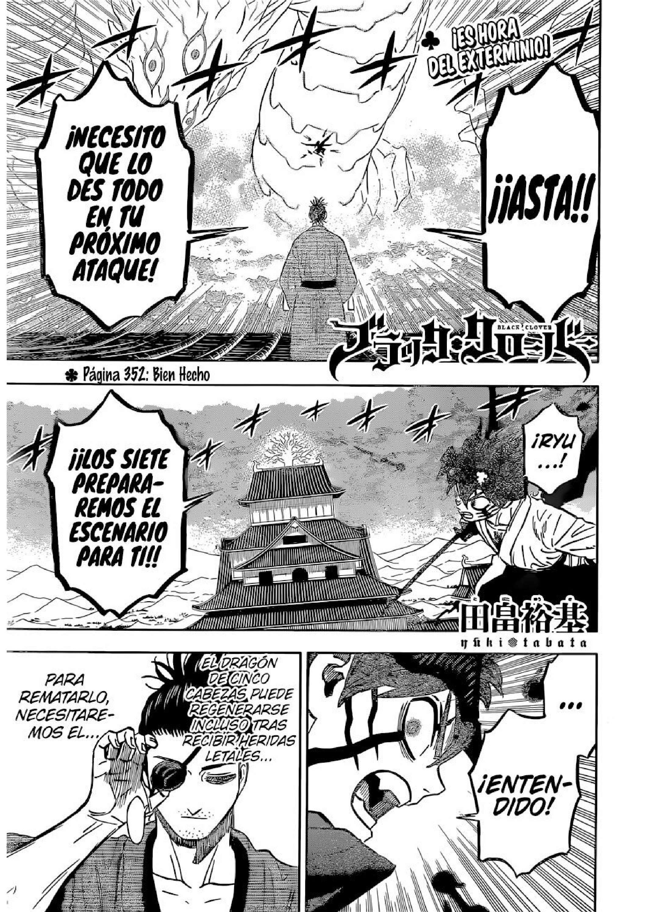 Read black Clover es Manga Online
