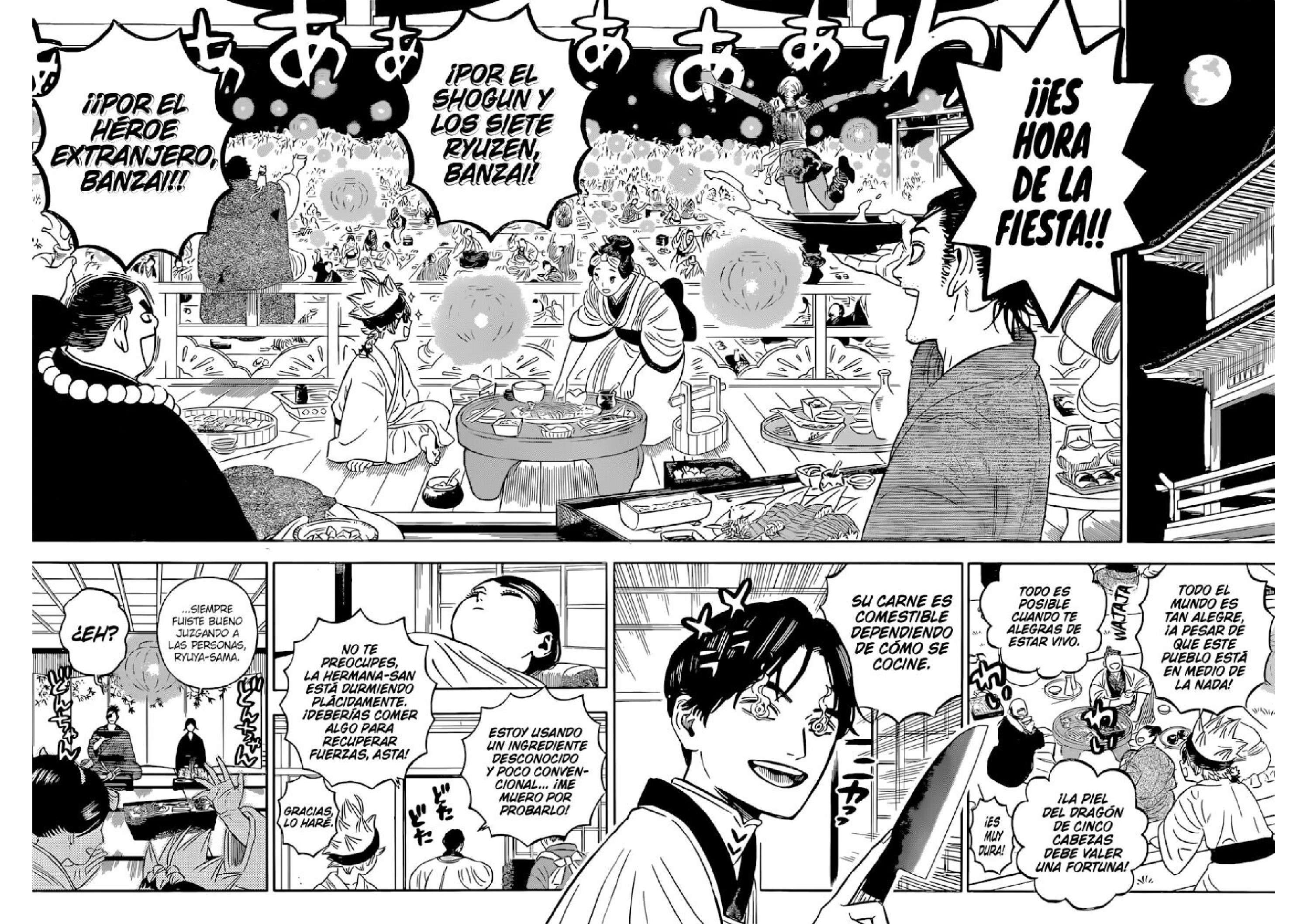 Read black Clover es Manga Online