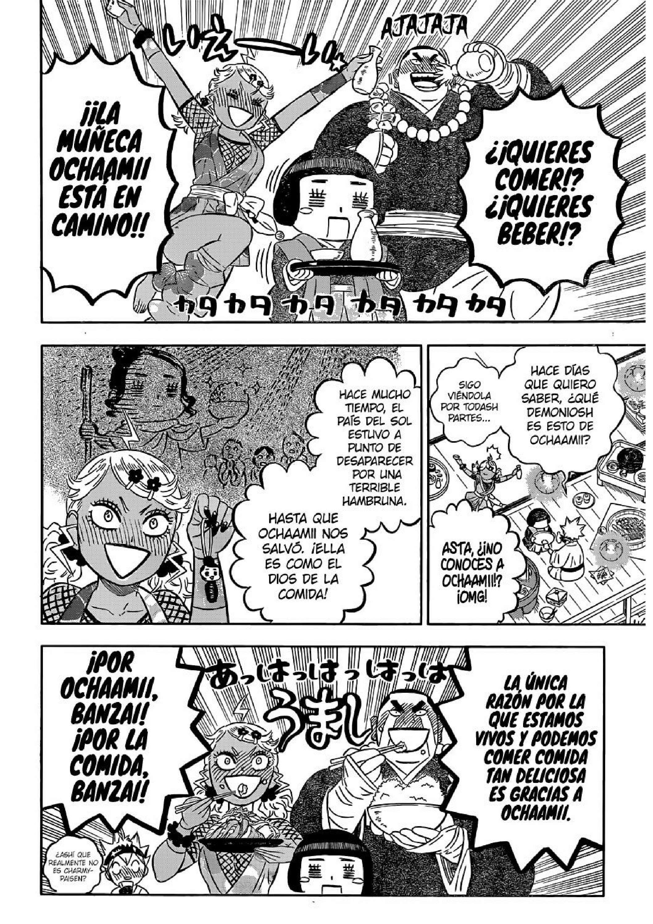Read black Clover es Manga Online