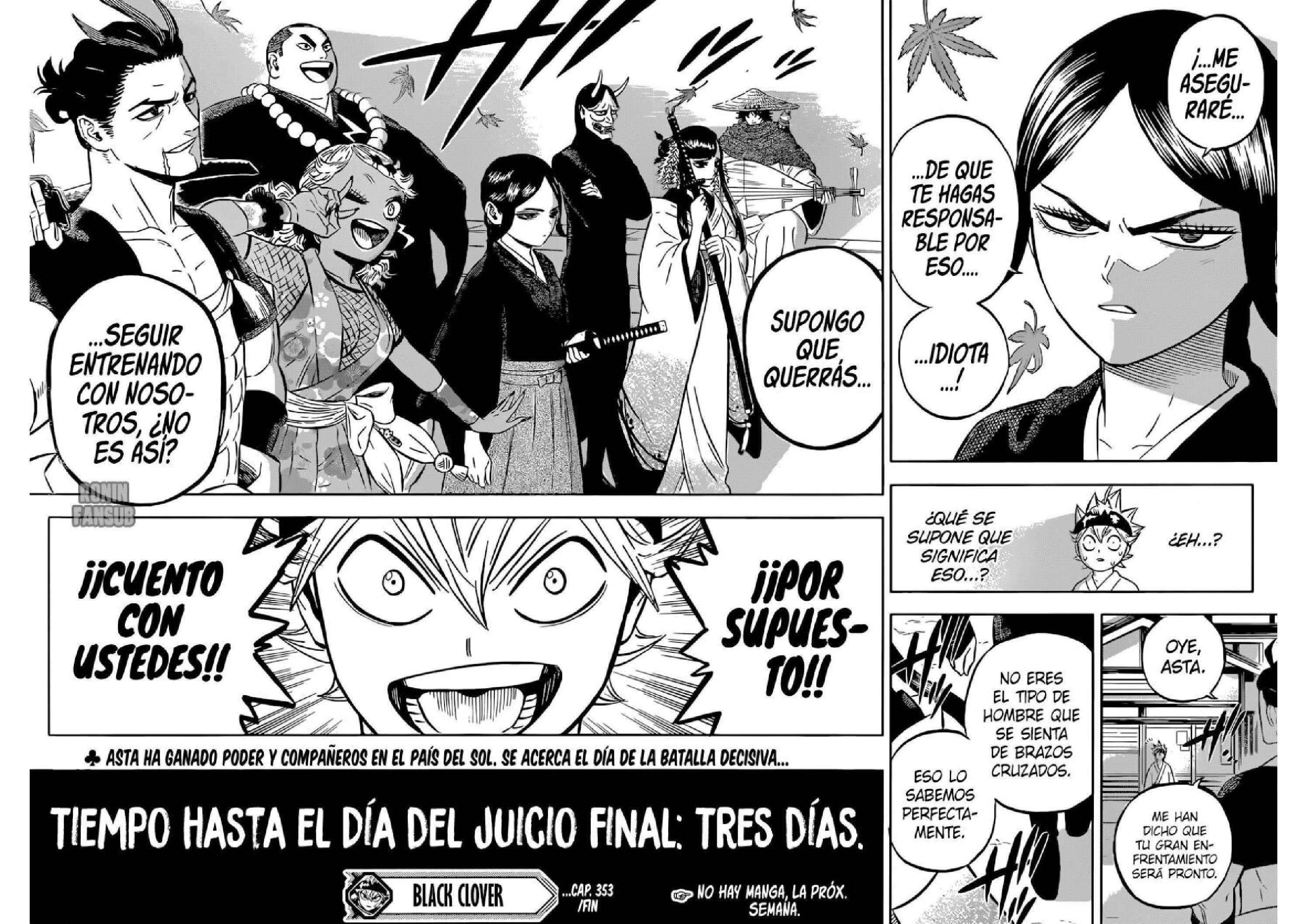 Read black Clover es Manga Online