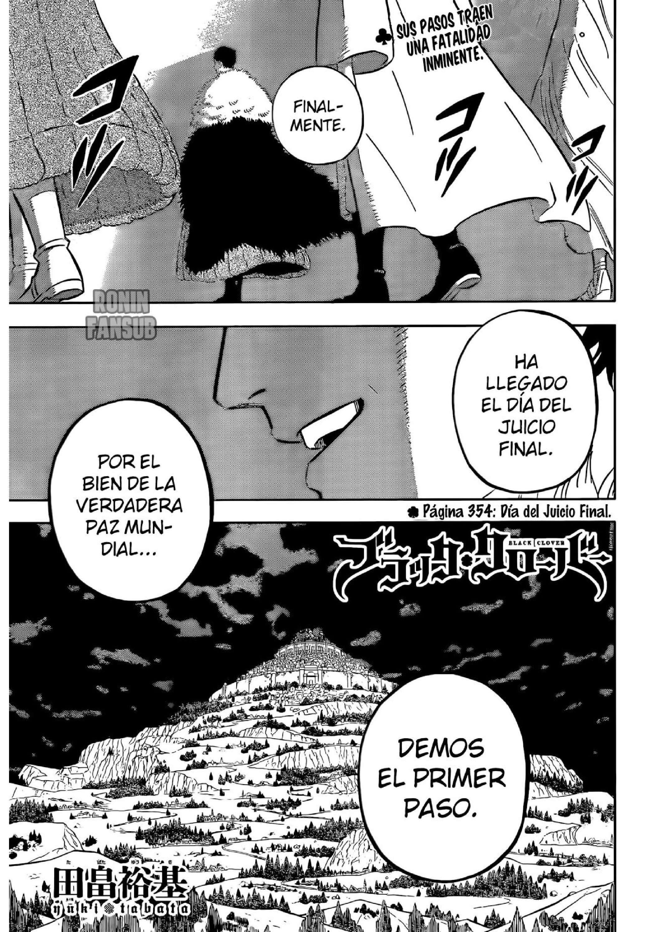 Read black Clover es Manga Online