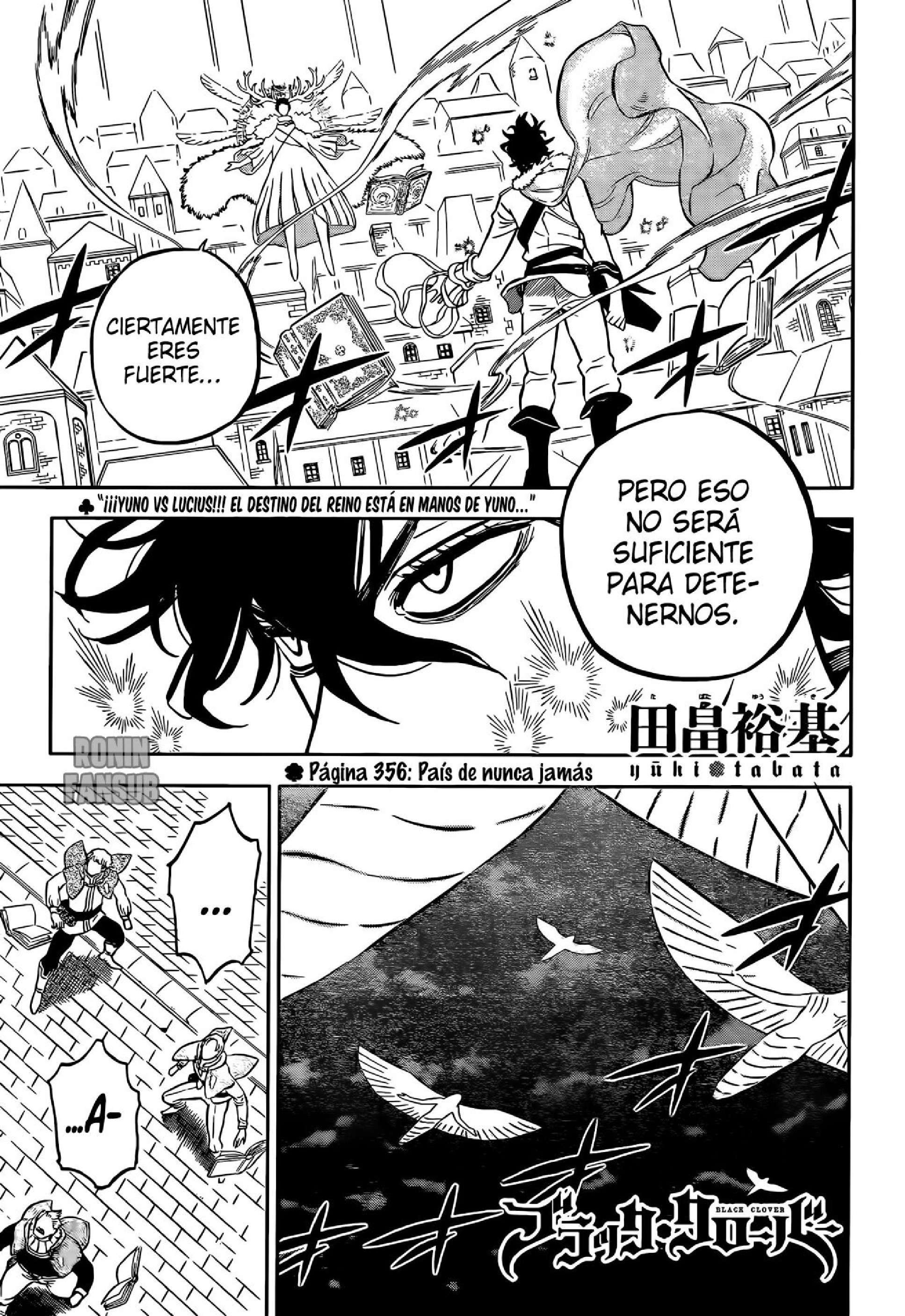 Read black Clover es Manga Online