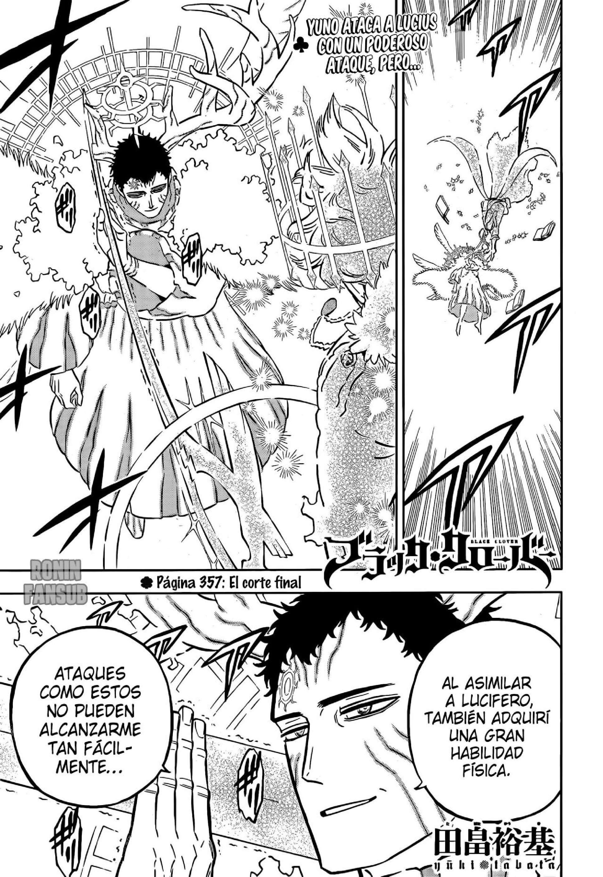 Read black Clover es Manga Online