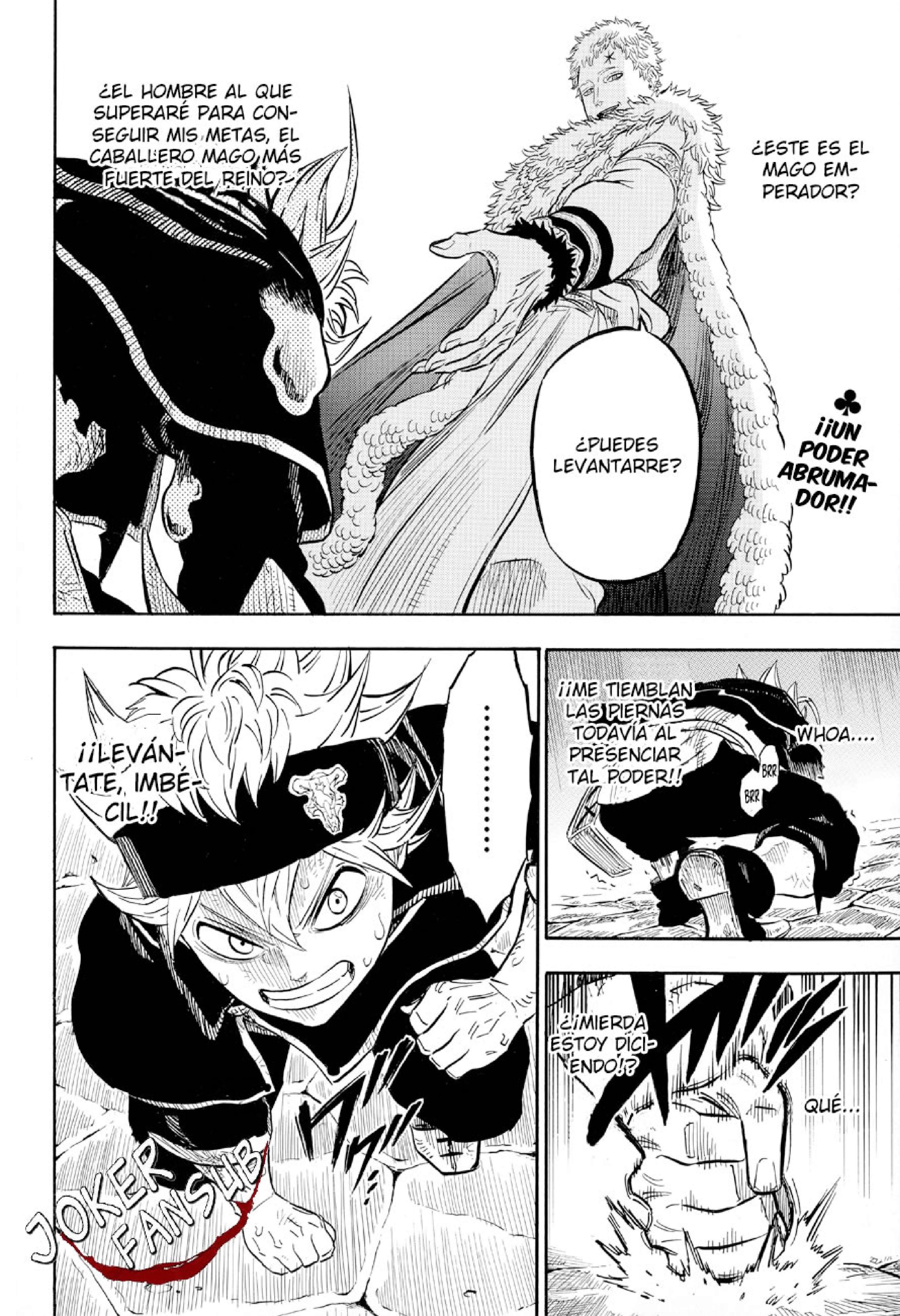 Read black Clover es Manga Online