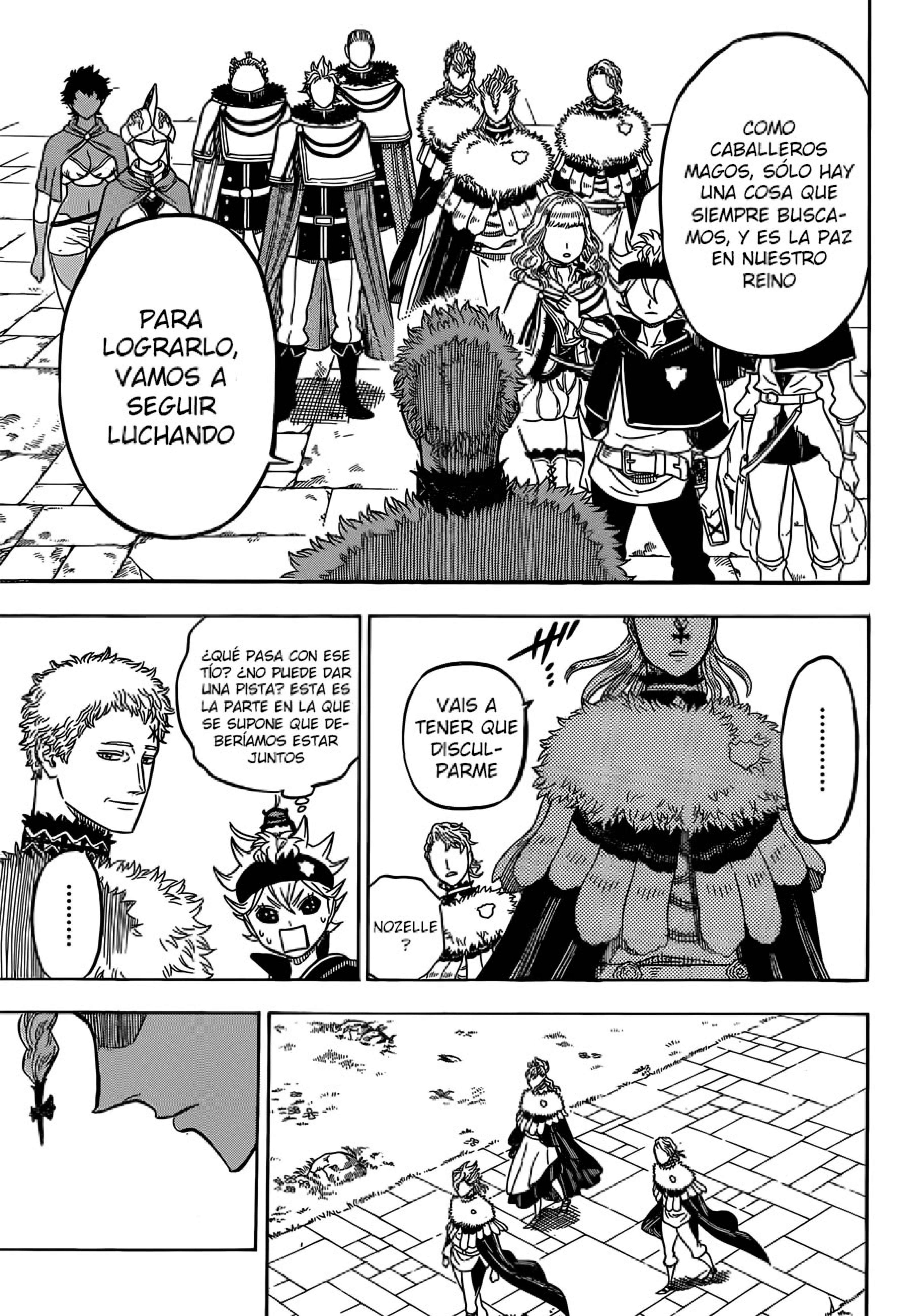 Read black Clover es Manga Online