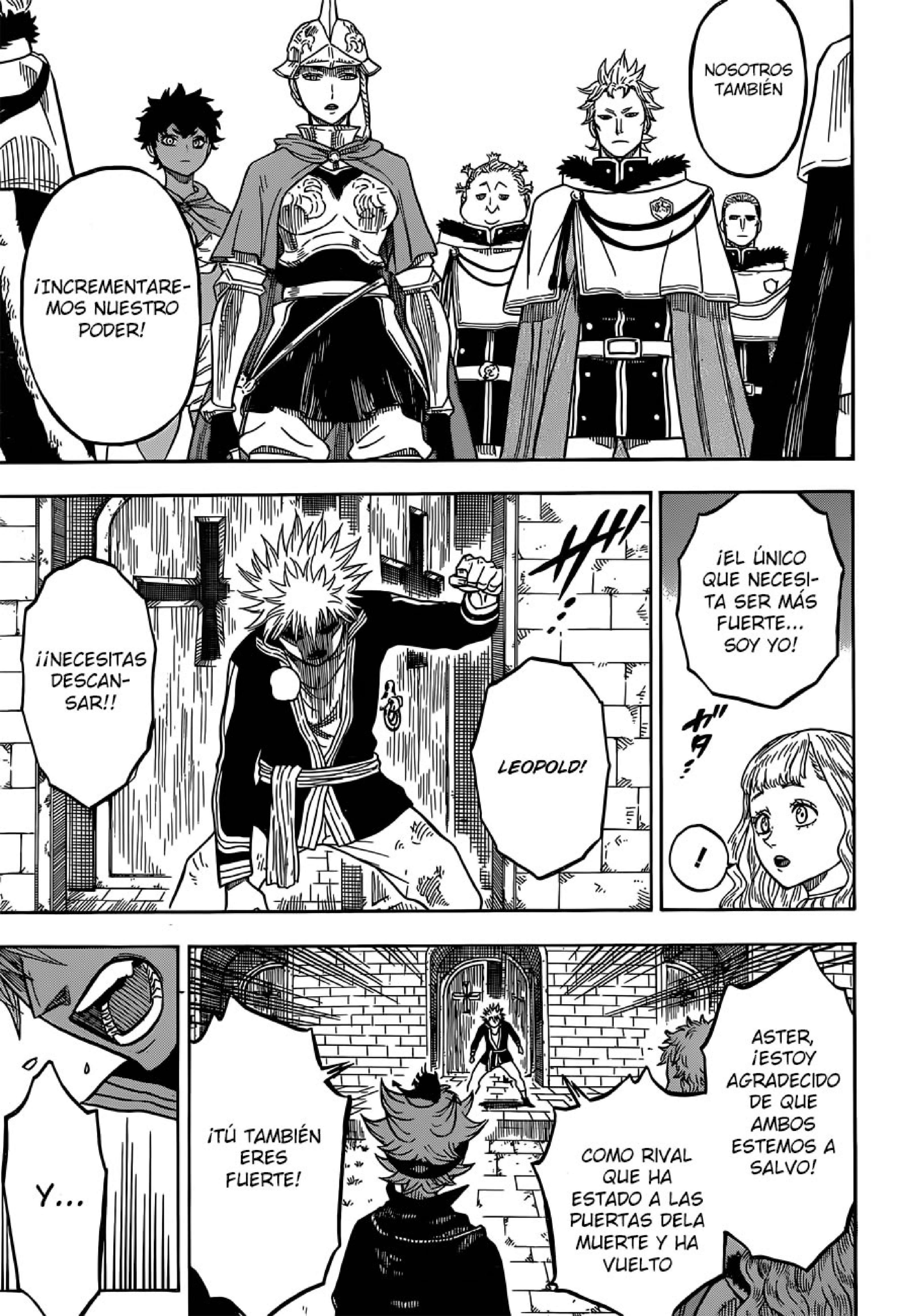 Read black Clover es Manga Online