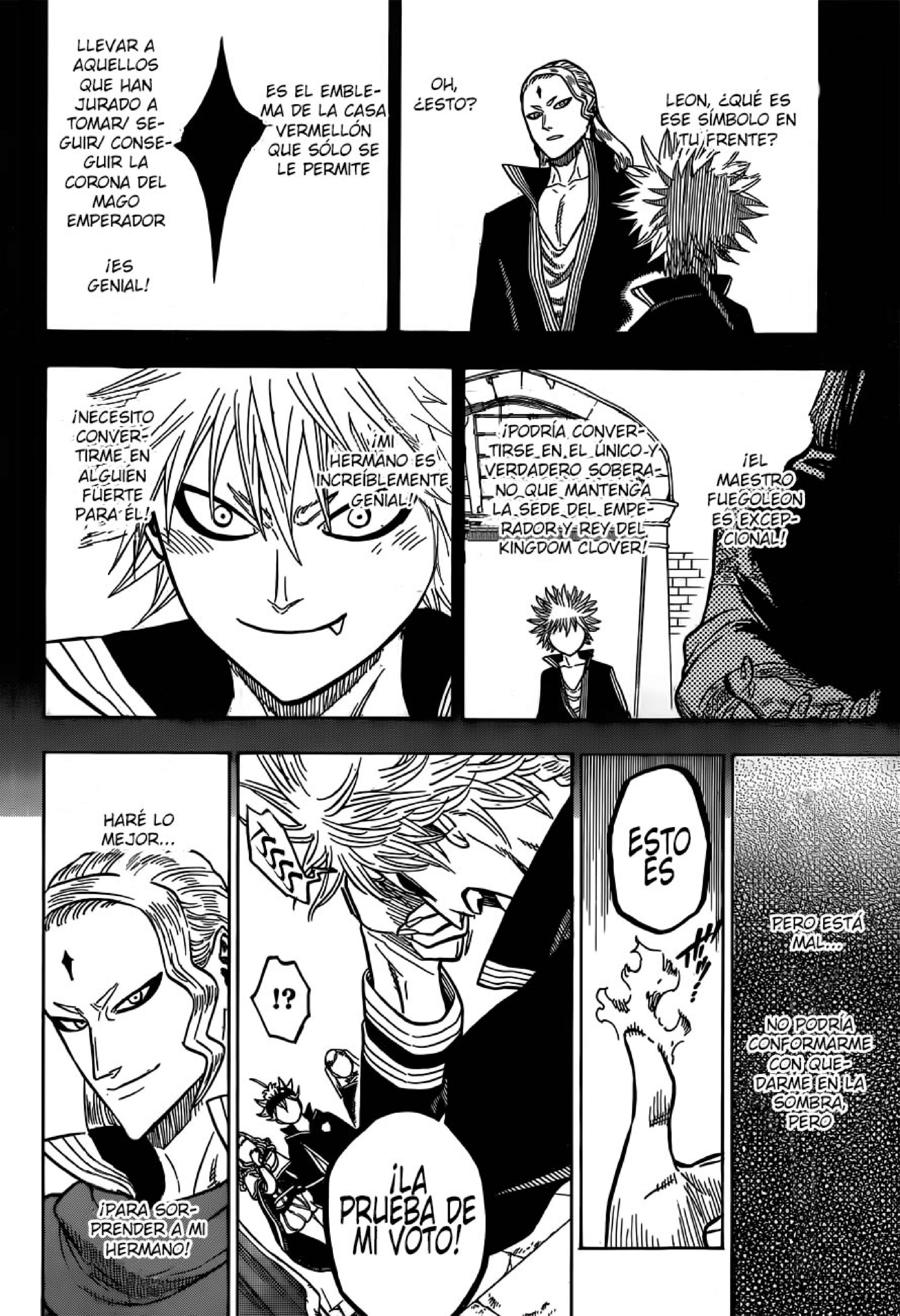 Read black Clover es Manga Online