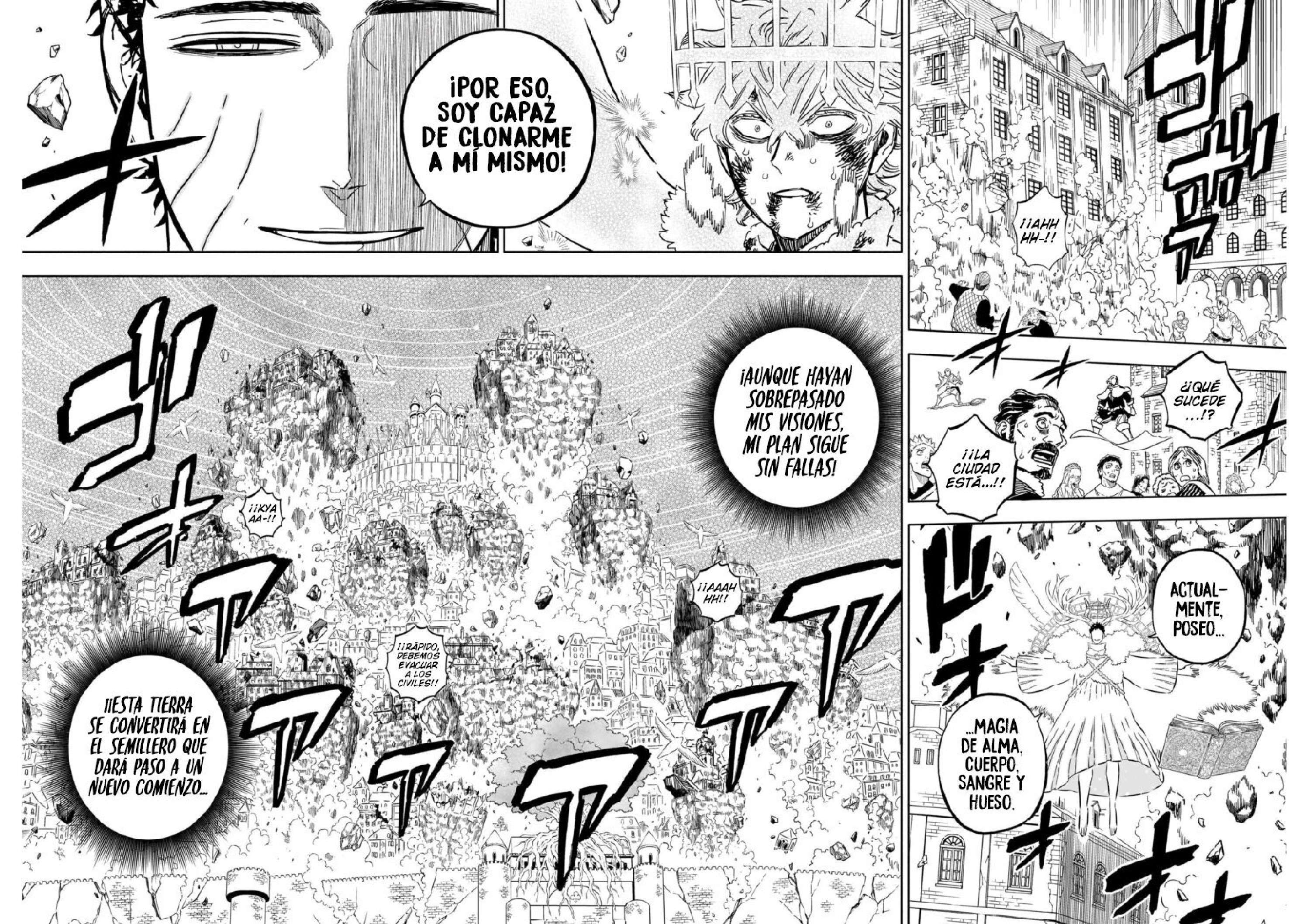 Read black Clover es Manga Online
