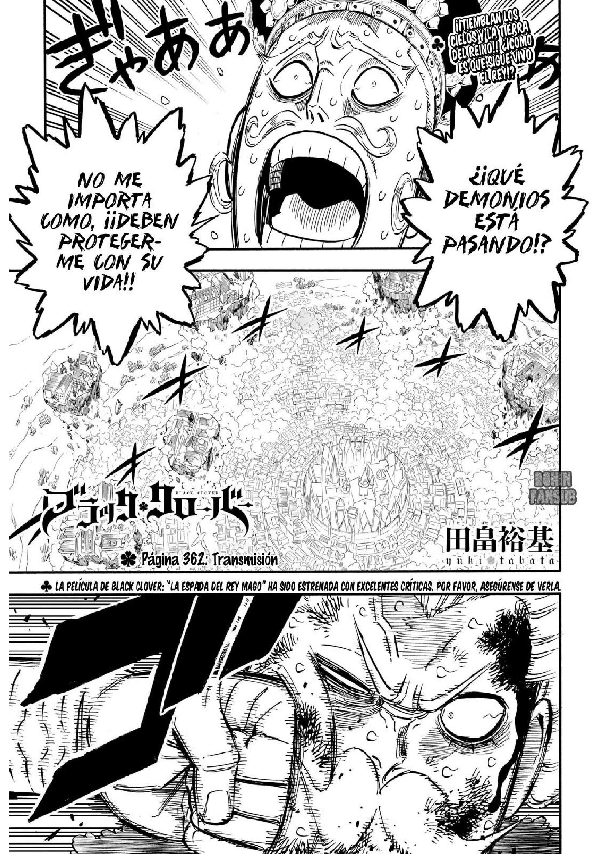 Read black Clover es Manga Online