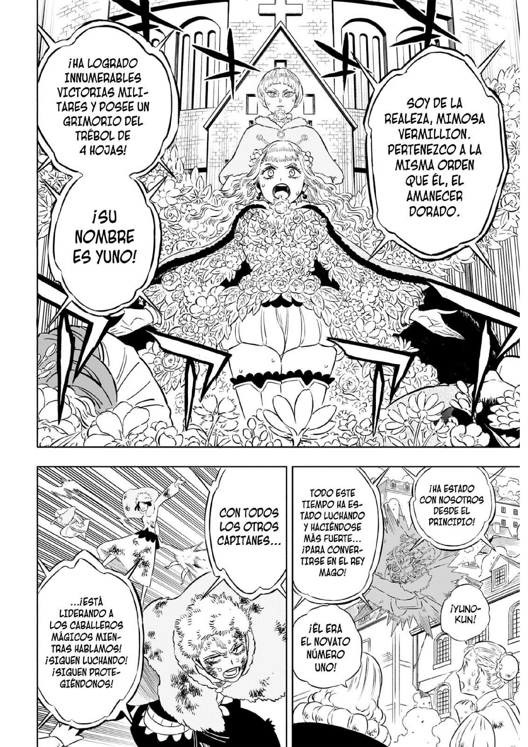 Read black Clover es Manga Online