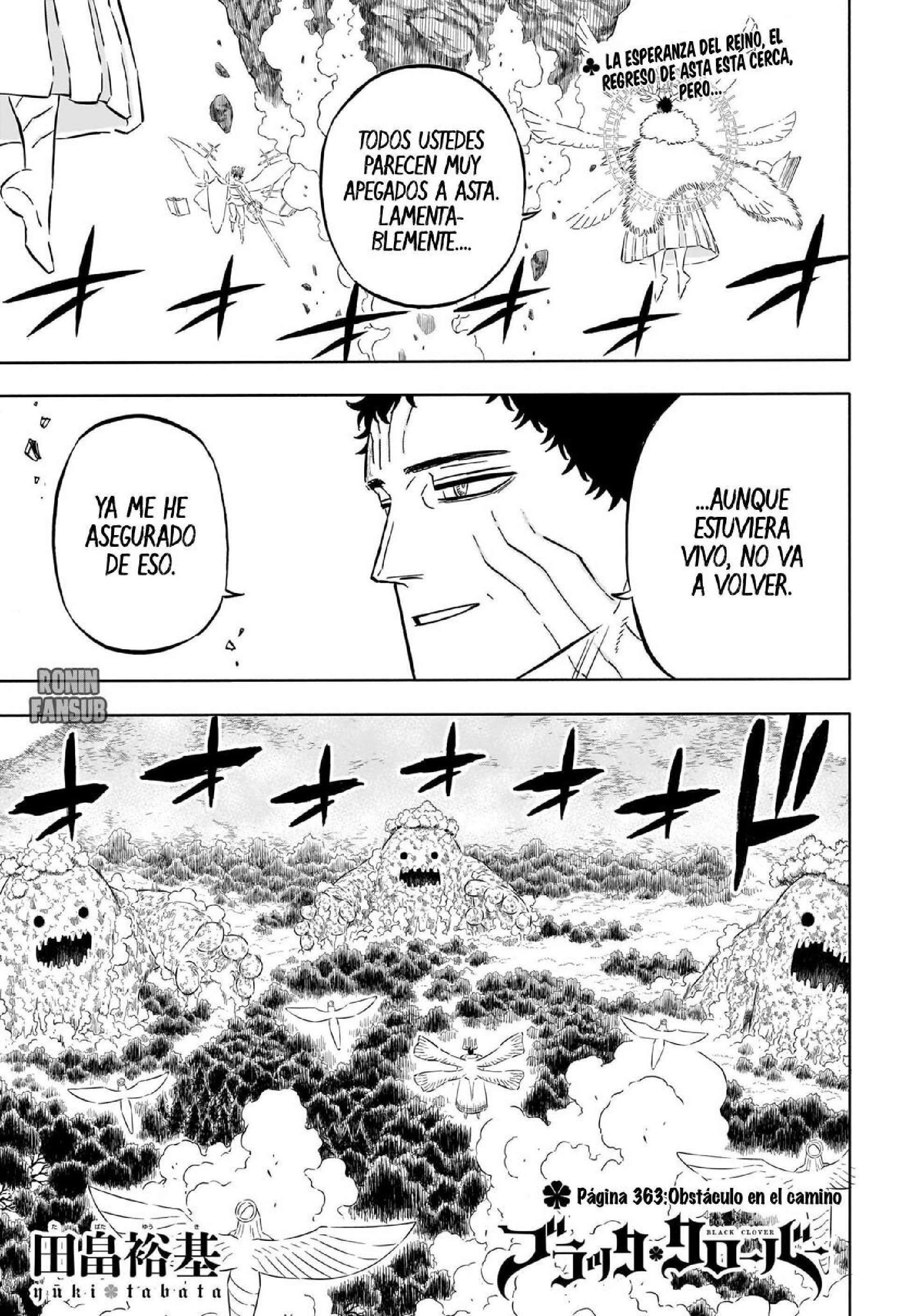 Read black Clover es Manga Online
